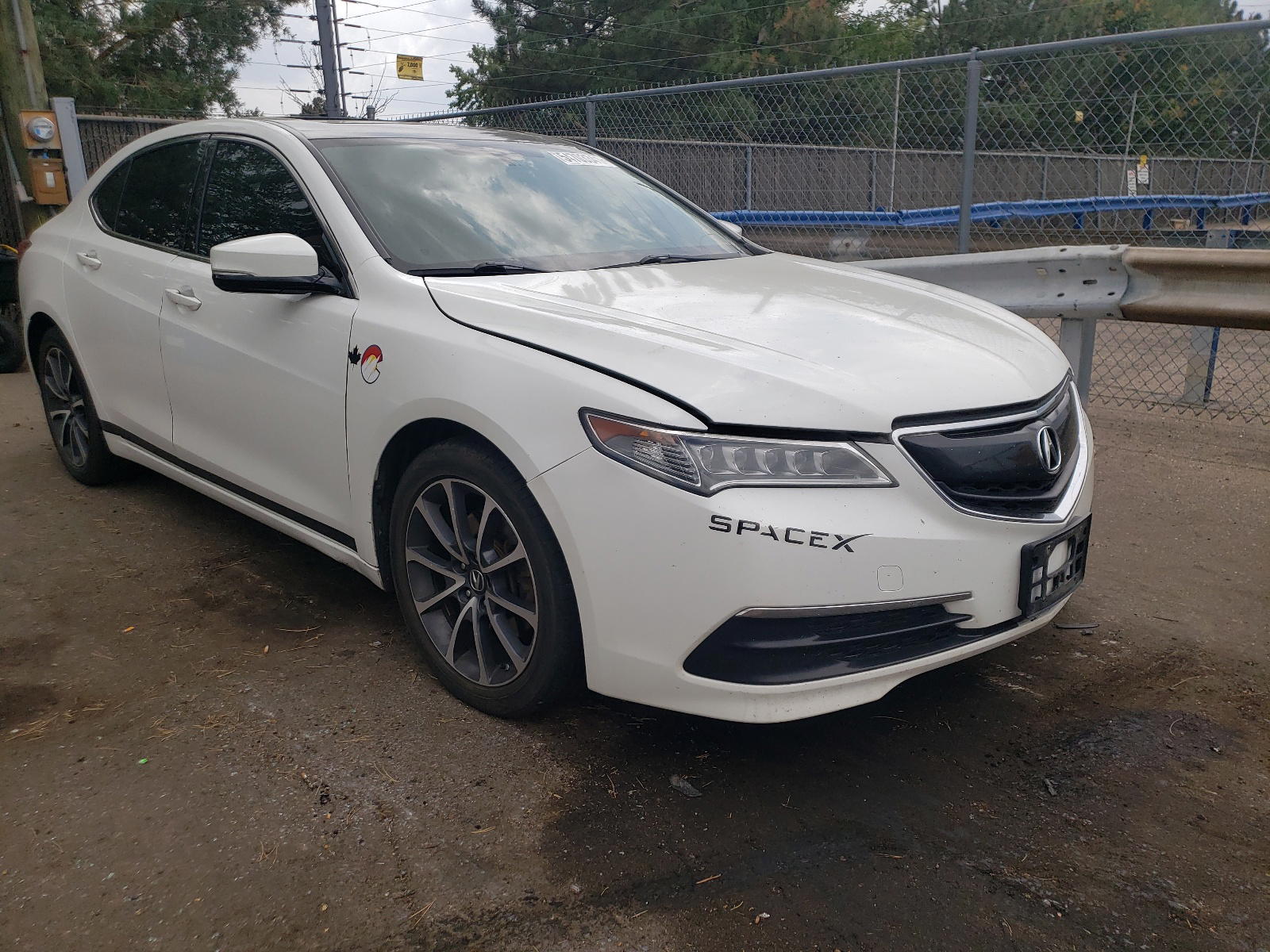 ACURA TLX 2015 with VIN 19UUB2F30FA011254 - Photo from auction