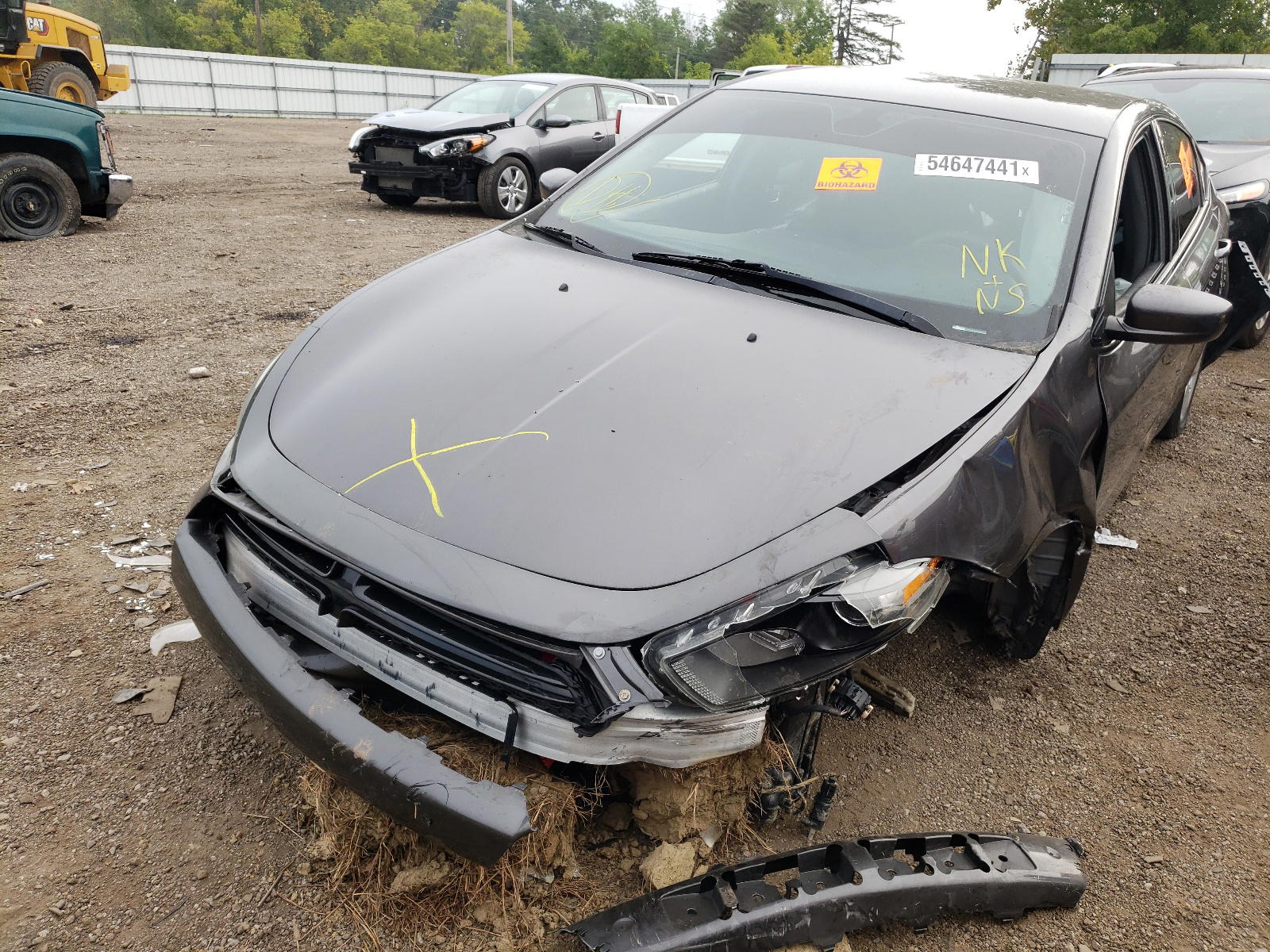 Photo 2 from auction – 2015 DODGE DART SXT with VIN 1C3CDFBB7FD374453