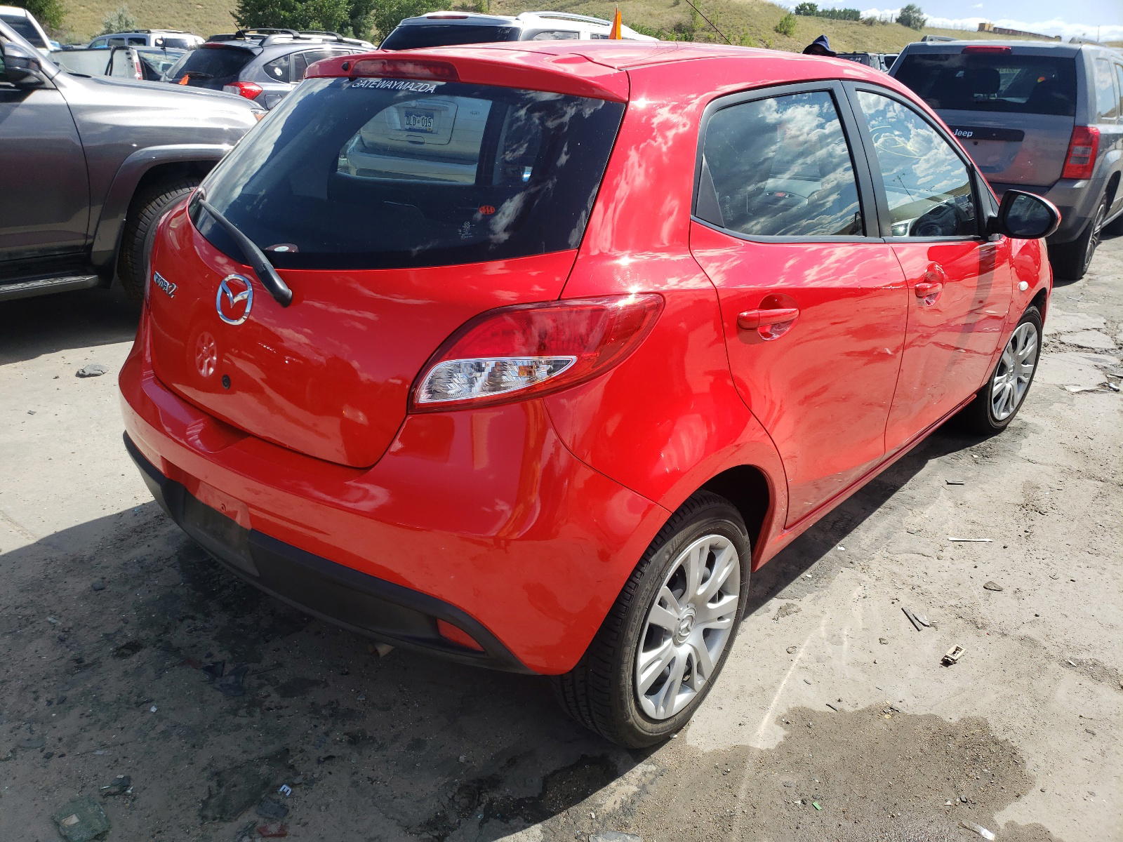 Photo 4 from auction – 2011 MAZDA MAZDA2 with VIN JM1DE1HY7B0131156