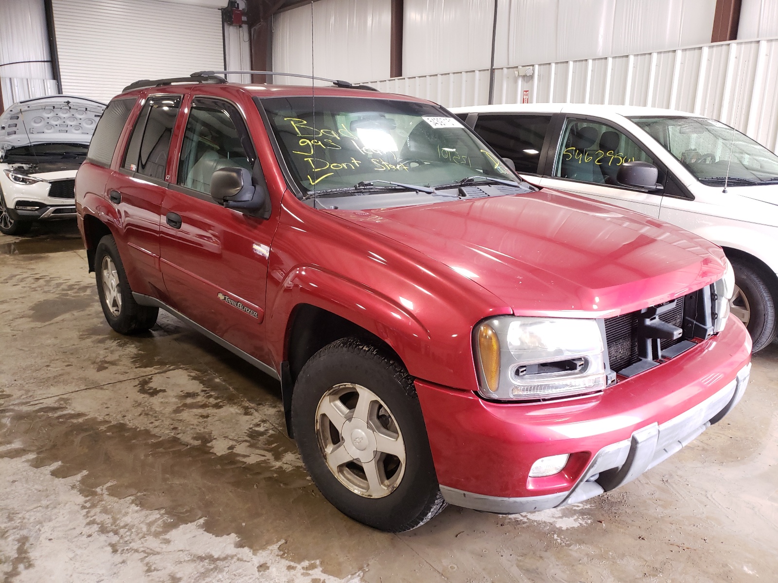 CHEVROLET TRAILBLAZE 2003 with VIN 1GNDT13S932370083 - Photo from auction
