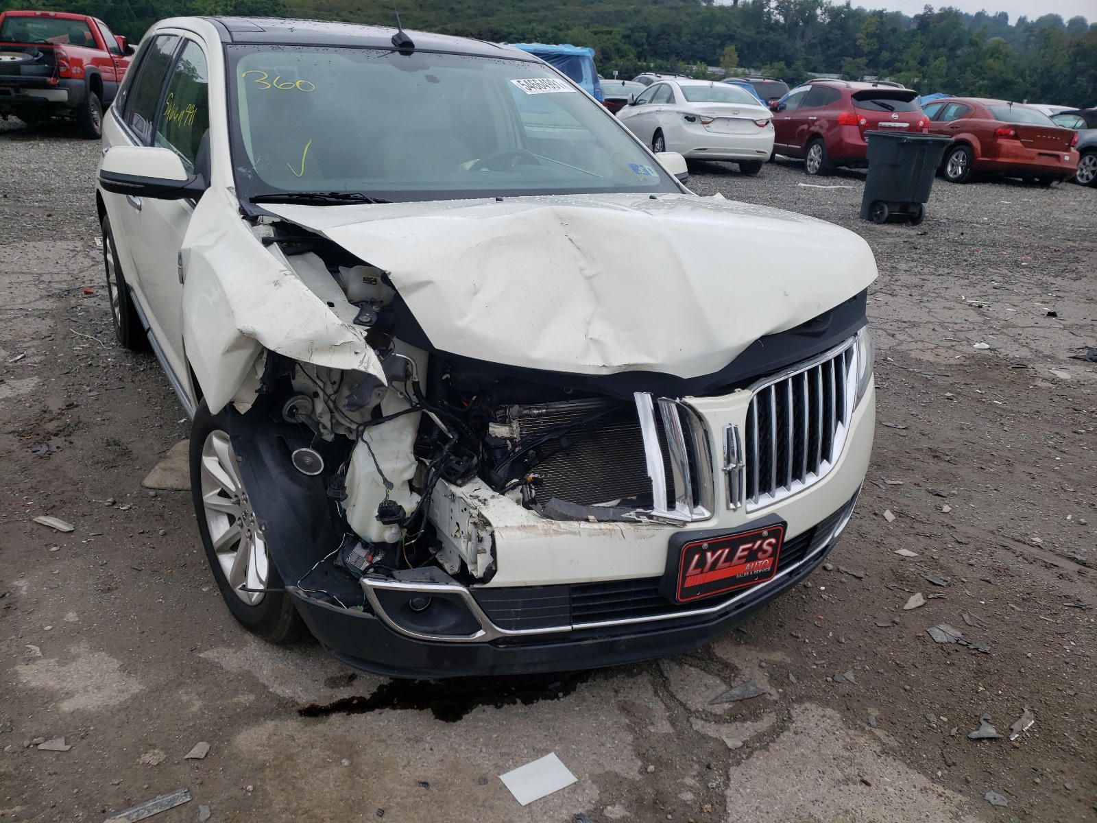 Photo 9 from auction – 2012 LINCOLN MKX with VIN 2LMDJ8JK4CBL00480