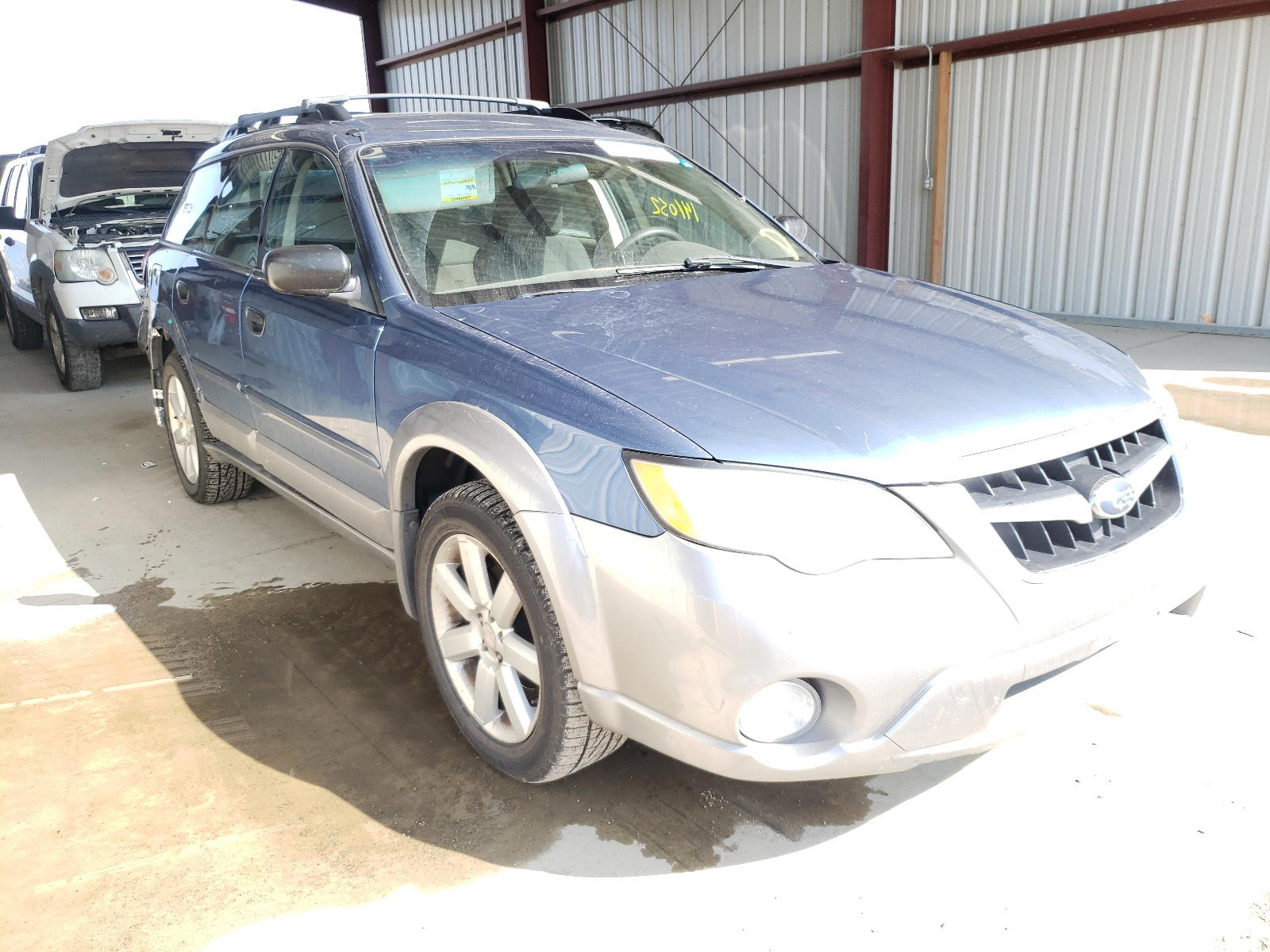 SUBARU OUTBACK 2. 2008 with VIN 4S4BP61CX87321736 - Photo from auction