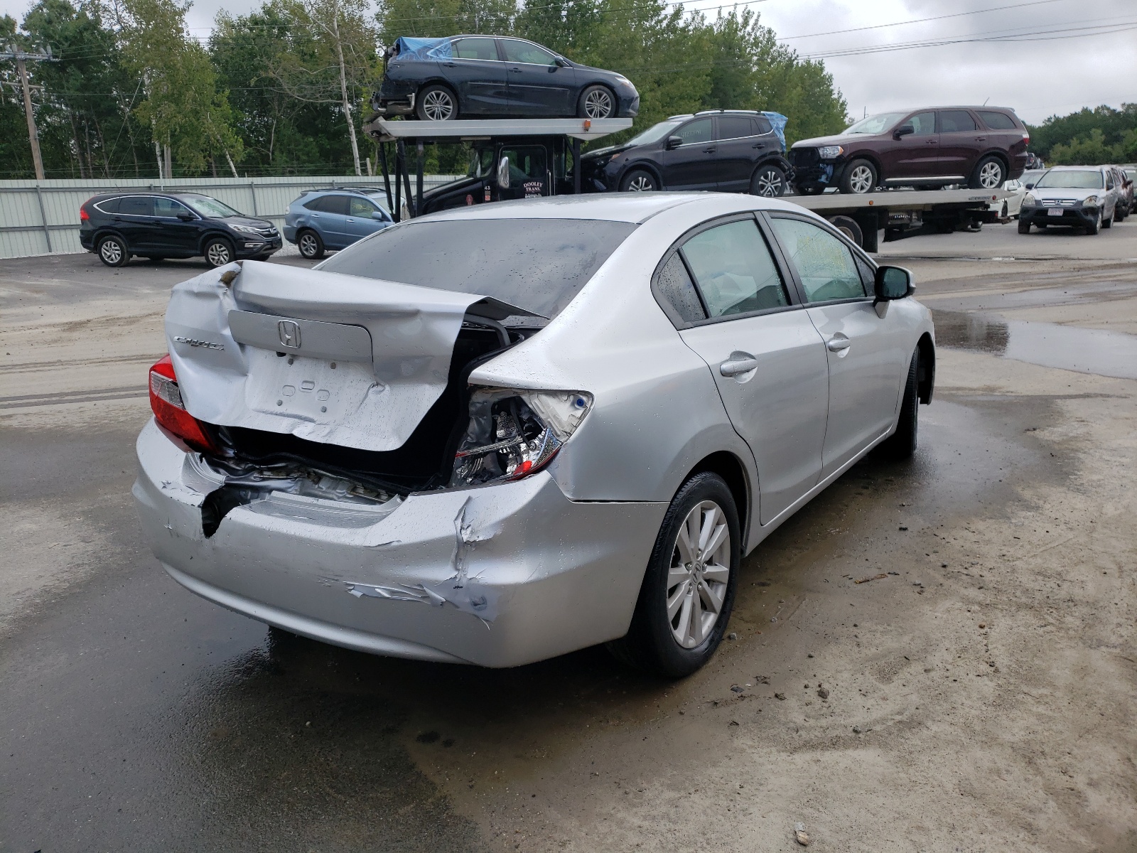 Foto 4 de la subasta – 2012 HONDA CIVIC EX con VIN 2HGFB2F81CH318501