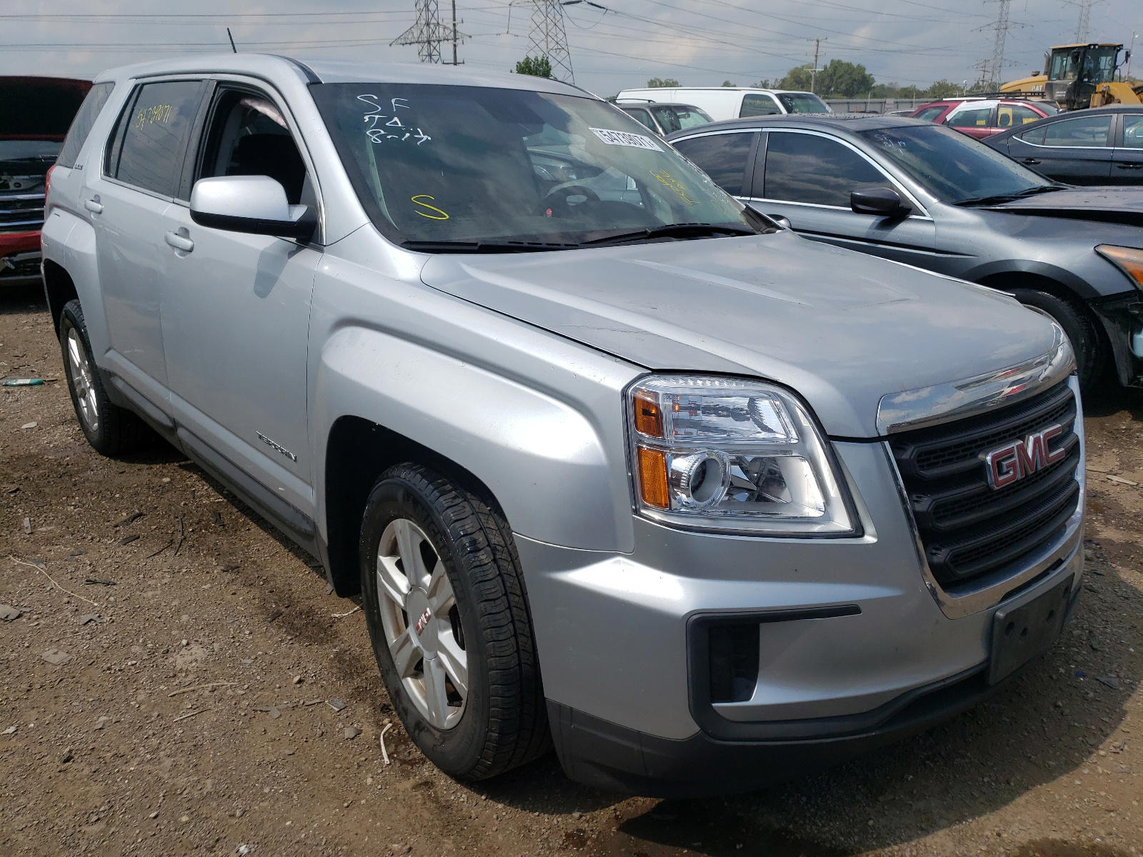 GMC TERRAIN SL 2016 with VIN 2GKALMEK1G6190099 - Photo from auction