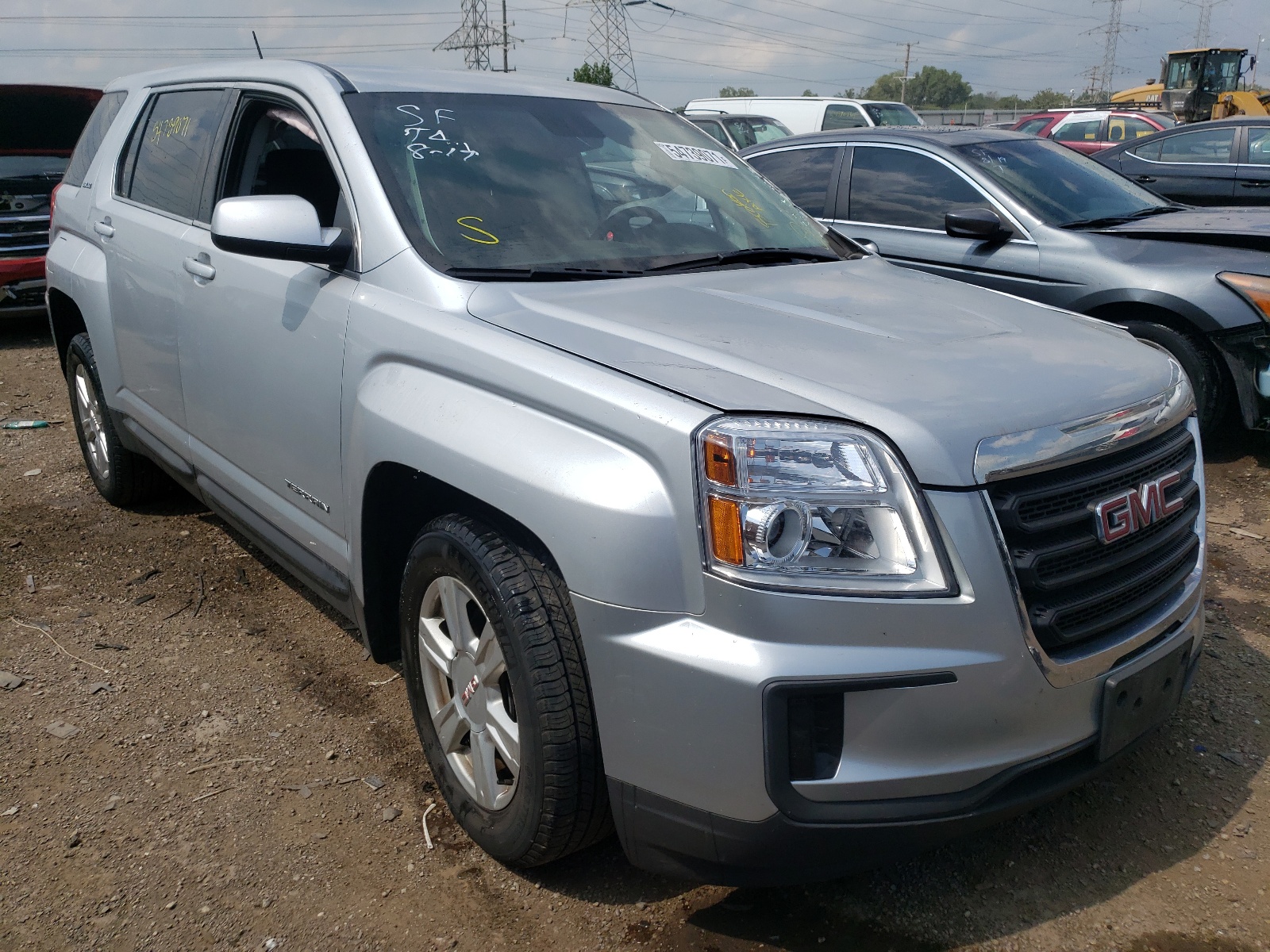 GMC TERRAIN SL 2016 с VIN 2GKALMEK1G6190099 - Фото с аукциона