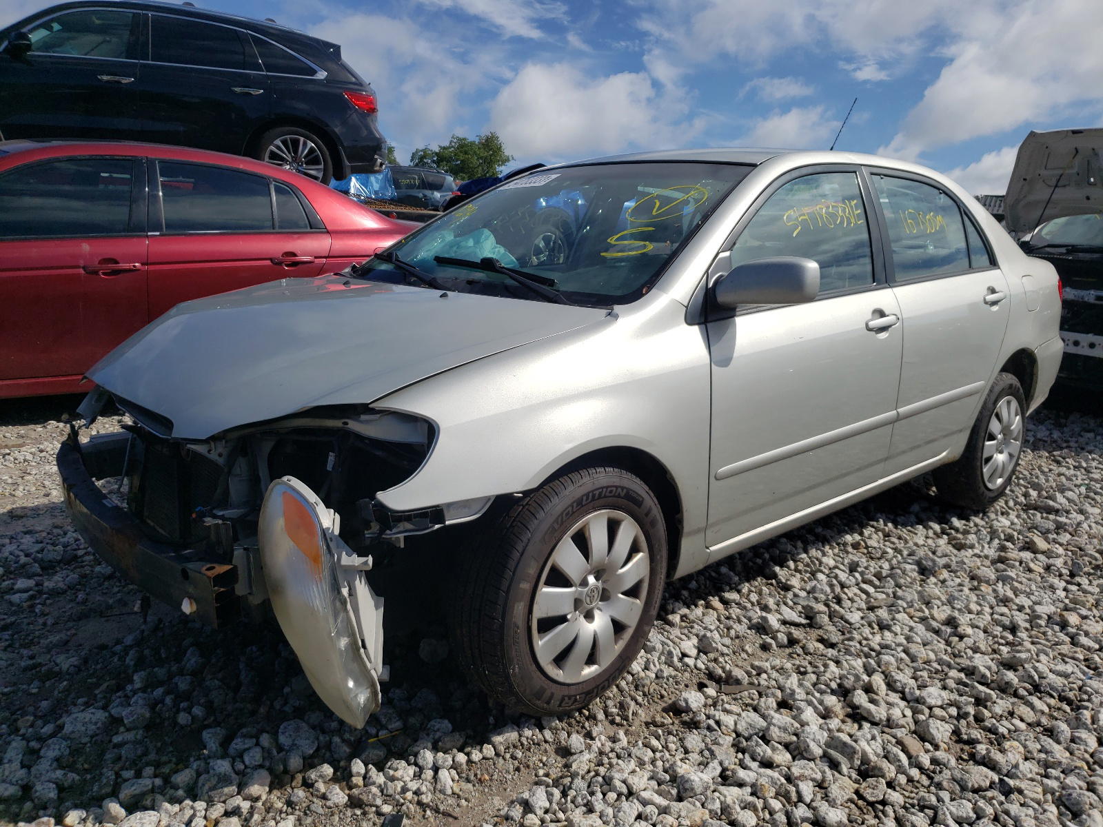 Photo 2 from auction – 2004 TOYOTA COROLLA CE with VIN 2T1BR32E44C230466