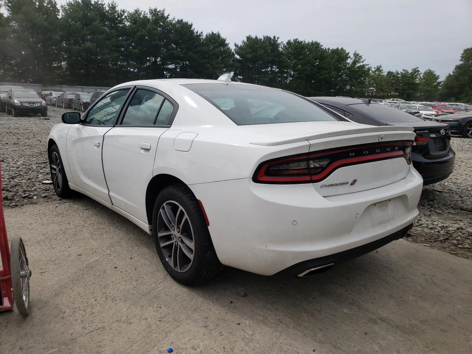 Photo 3 from auction – 2019 DODGE CHARGER SX with VIN 2C3CDXJG2KH757894