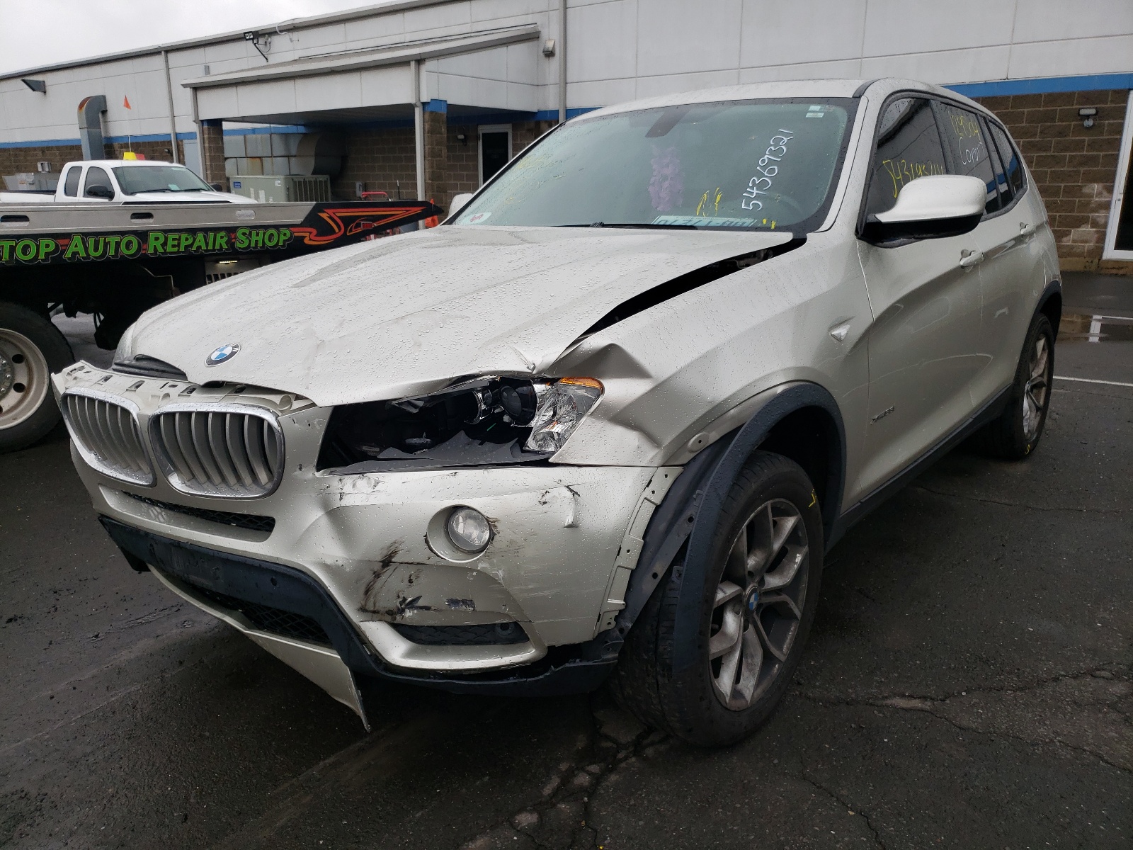Photo 2 from auction – 2013 BMW X3 XDRIVE3 with VIN 5UXWX7C56DL979984