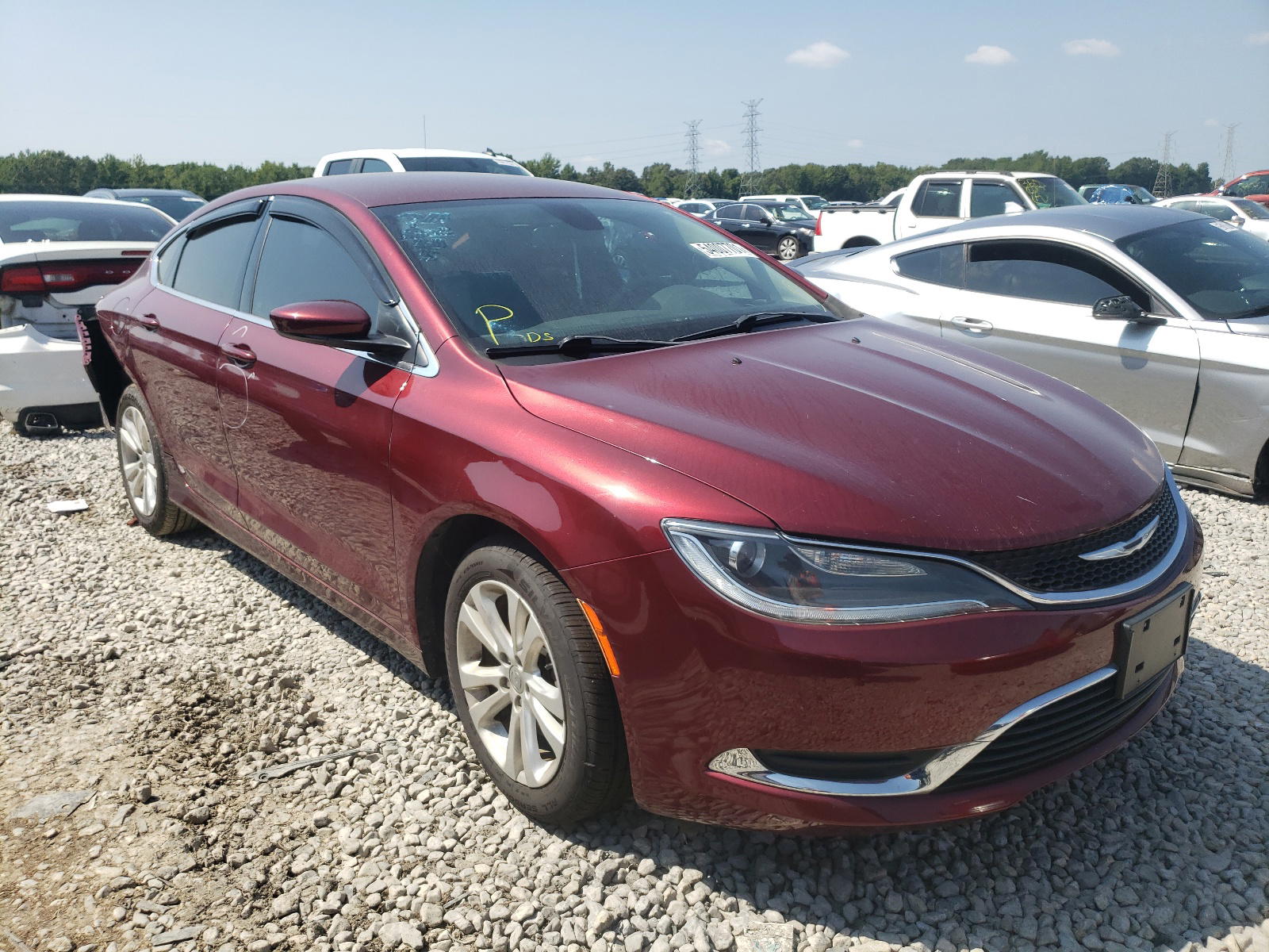 CHRYSLER 200 LIMITE 2015 with VIN 1C3CCCAB0FN635225 - Photo from auction