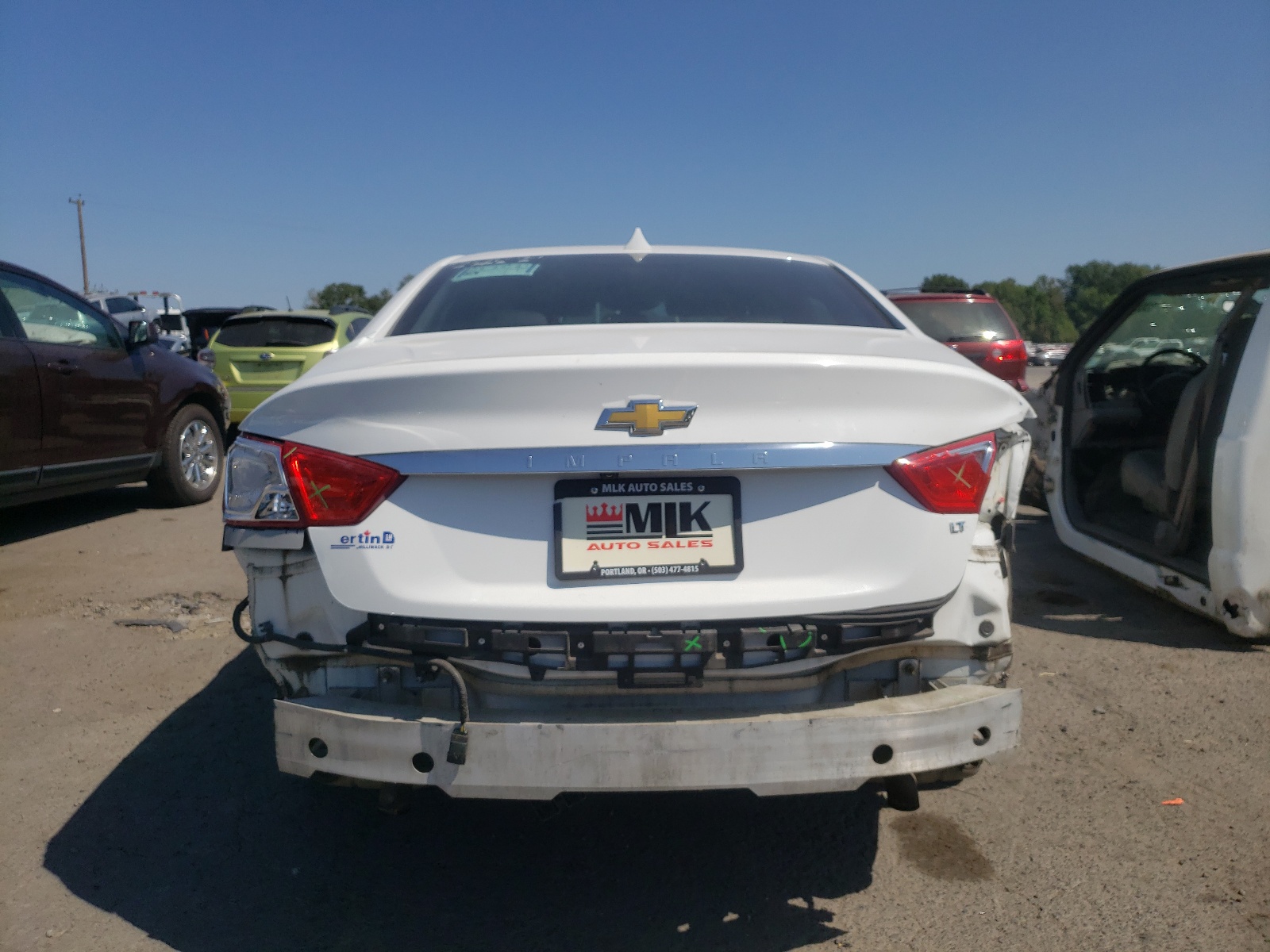 Photo 9 from auction – 2014 CHEVROLET IMPALA LT with VIN 2G1125S38E9106138