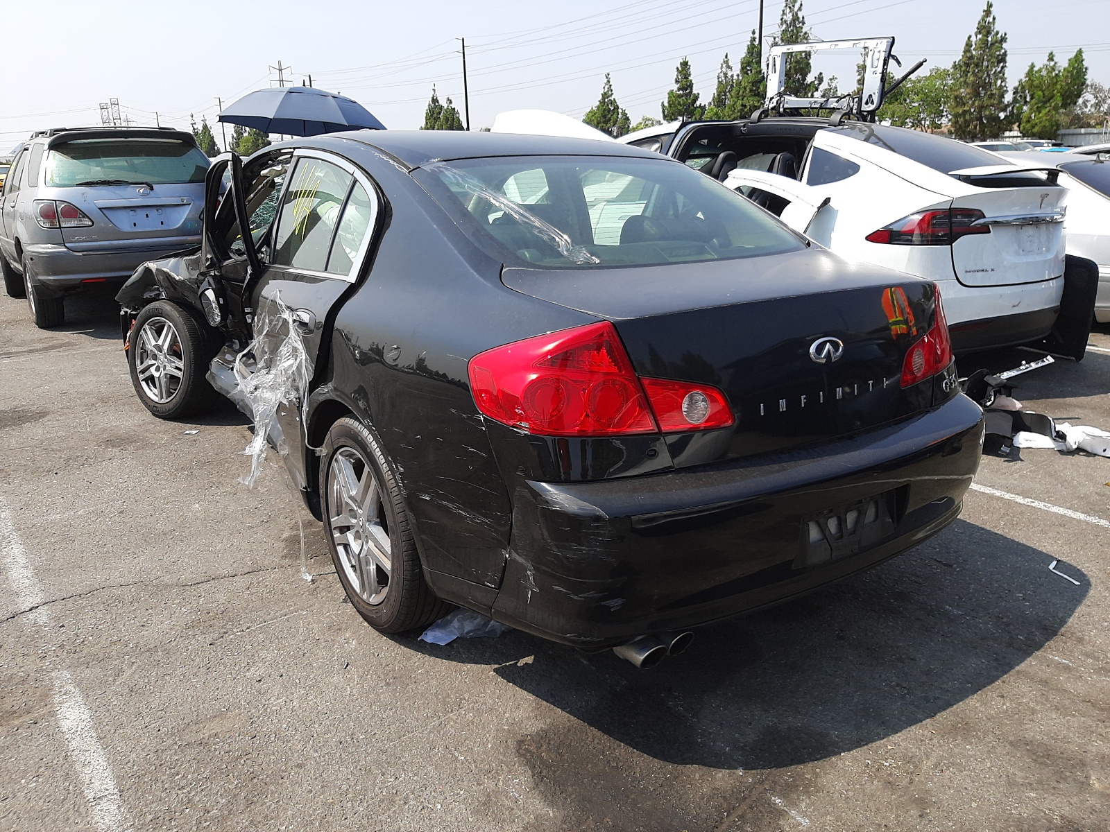 Photo 3 from auction – 2005 INFINITI G35 with VIN JNKCV51E25M211575