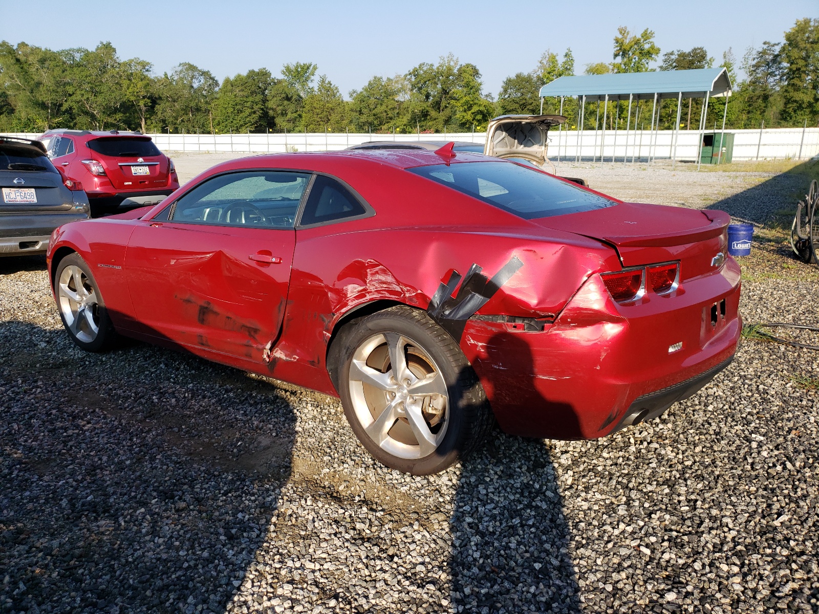 Photo 3 from auction – 2013 CHEVROLET CAMARO LT with VIN 2G1FB1E38D9126673