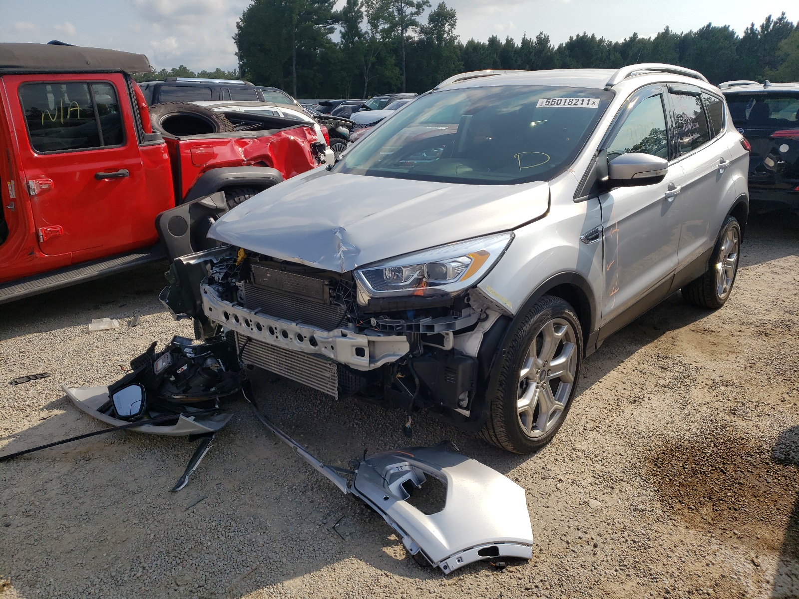 Photo 2 from auction – 2019 FORD ESCAPE TIT with VIN 1FMCU0J97KUA59195