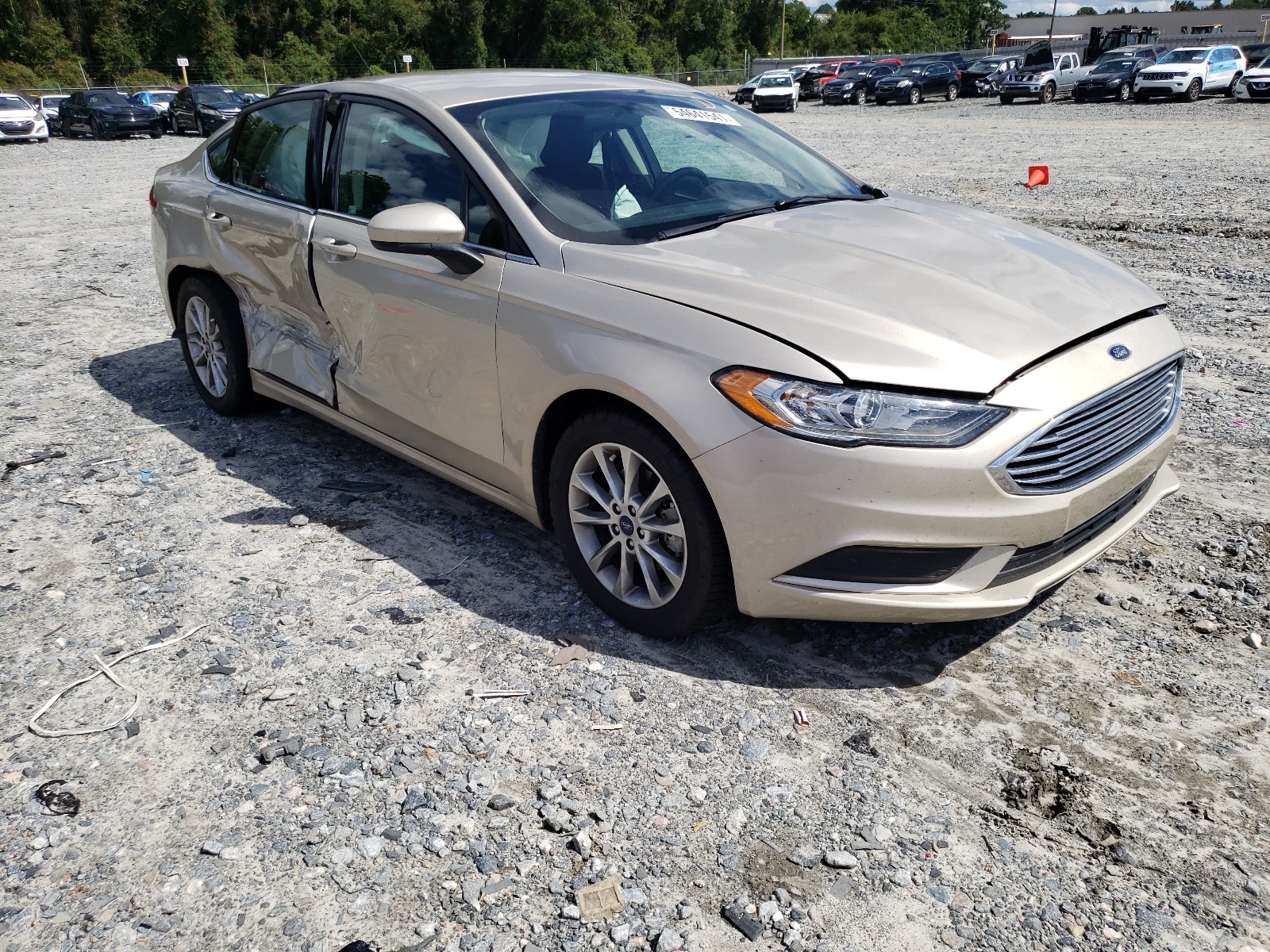 Photo 1 from auction – 2017 FORD FUSION SE with VIN 3FA6P0HD0HR362554