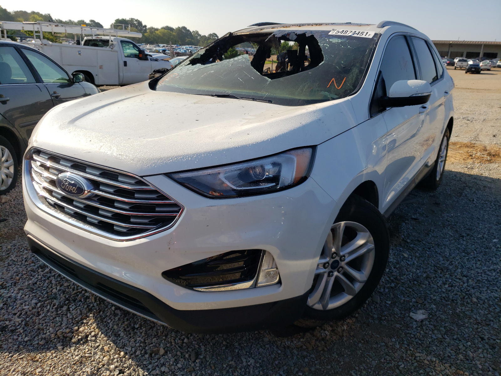 Photo 2 from auction – 2020 FORD EDGE SEL with VIN 2FMPK3J92LBA97031