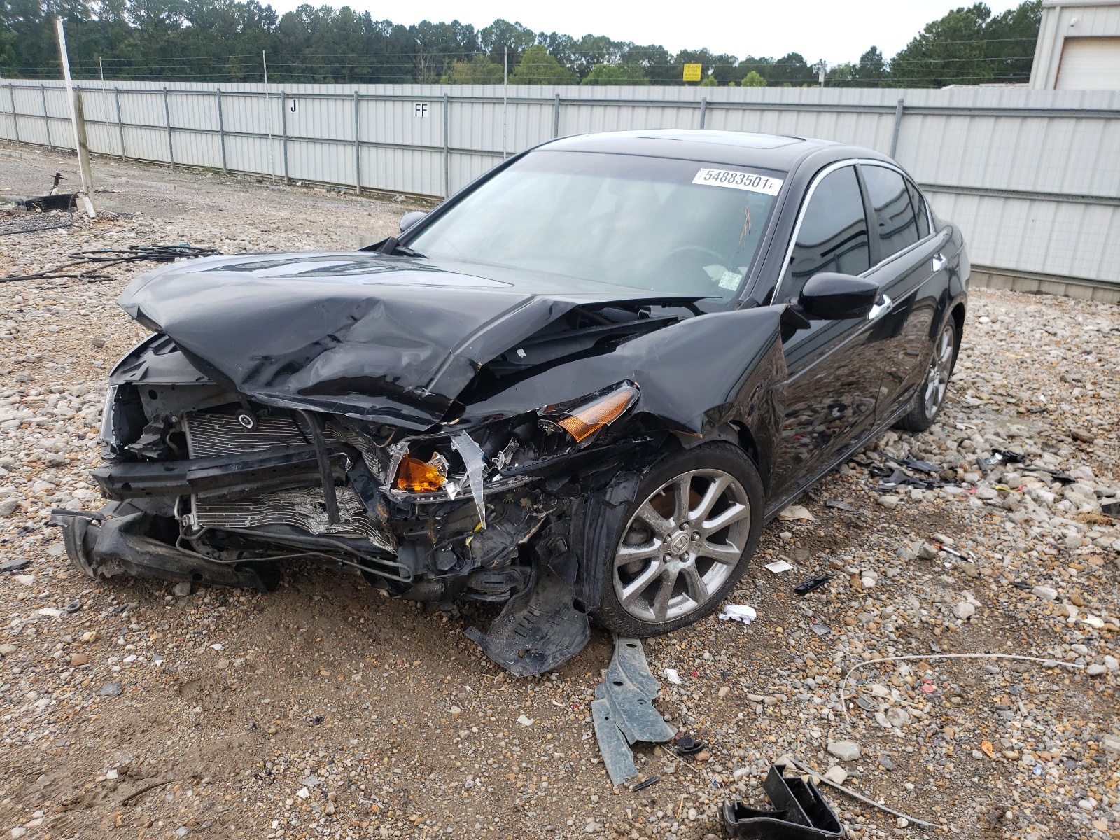 Photo 2 from auction – 2011 HONDA ACCORD EXL with VIN 1HGCP3F85BA008486