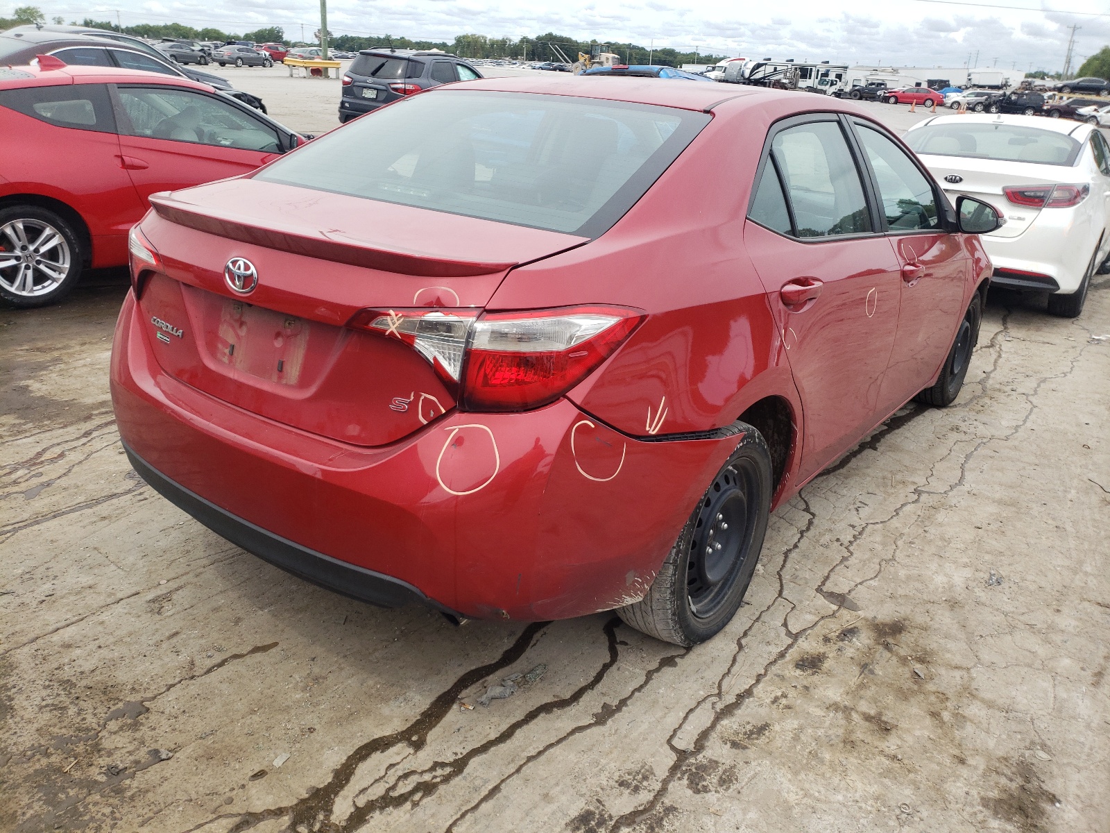 Photo 4 from auction – 2016 TOYOTA COROLLA L with VIN 2T1BURHE4GC667123