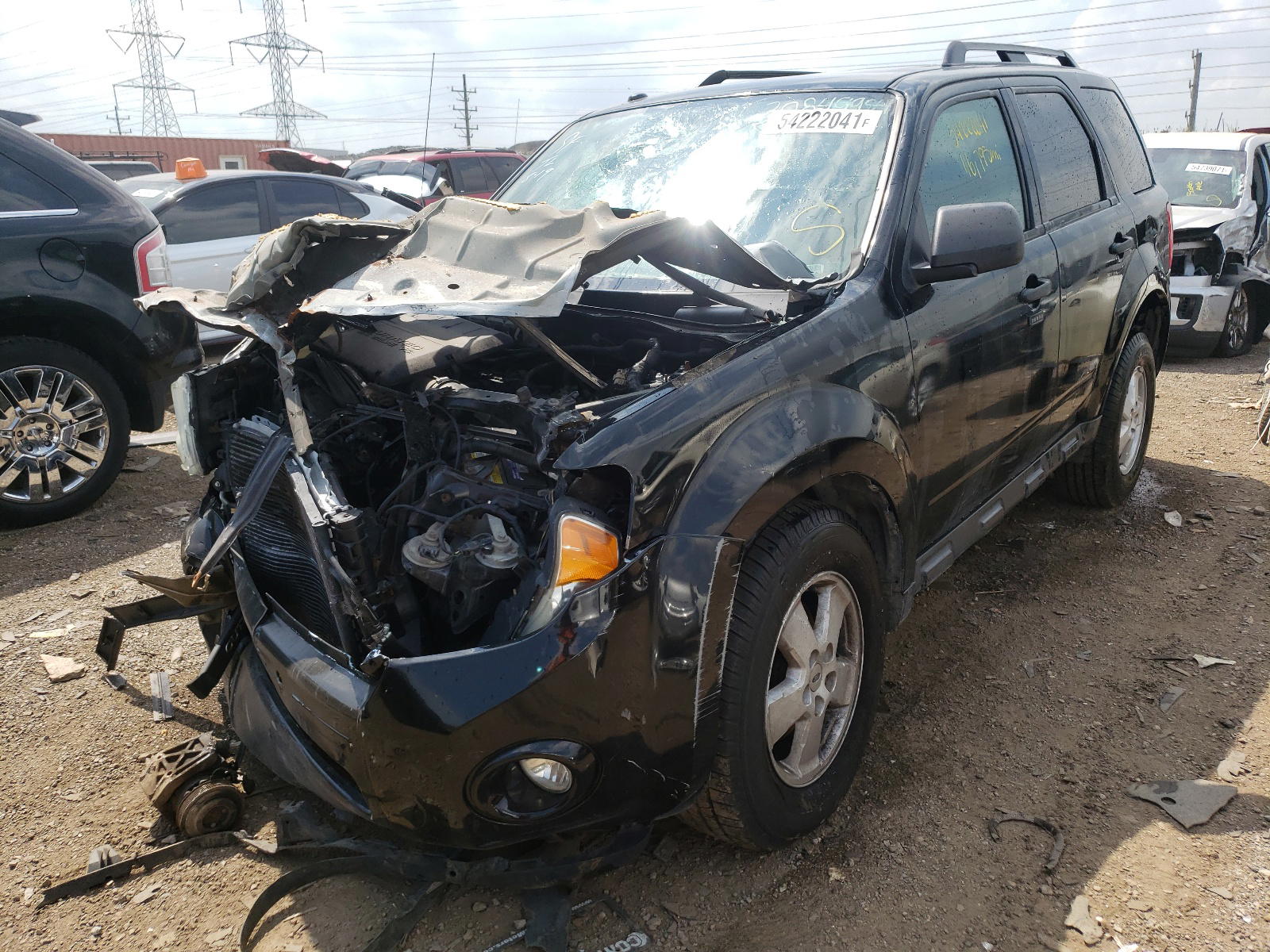 Photo 2 from auction – 2012 FORD ESCAPE XLT with VIN 1FMCU0DG1CKC61344