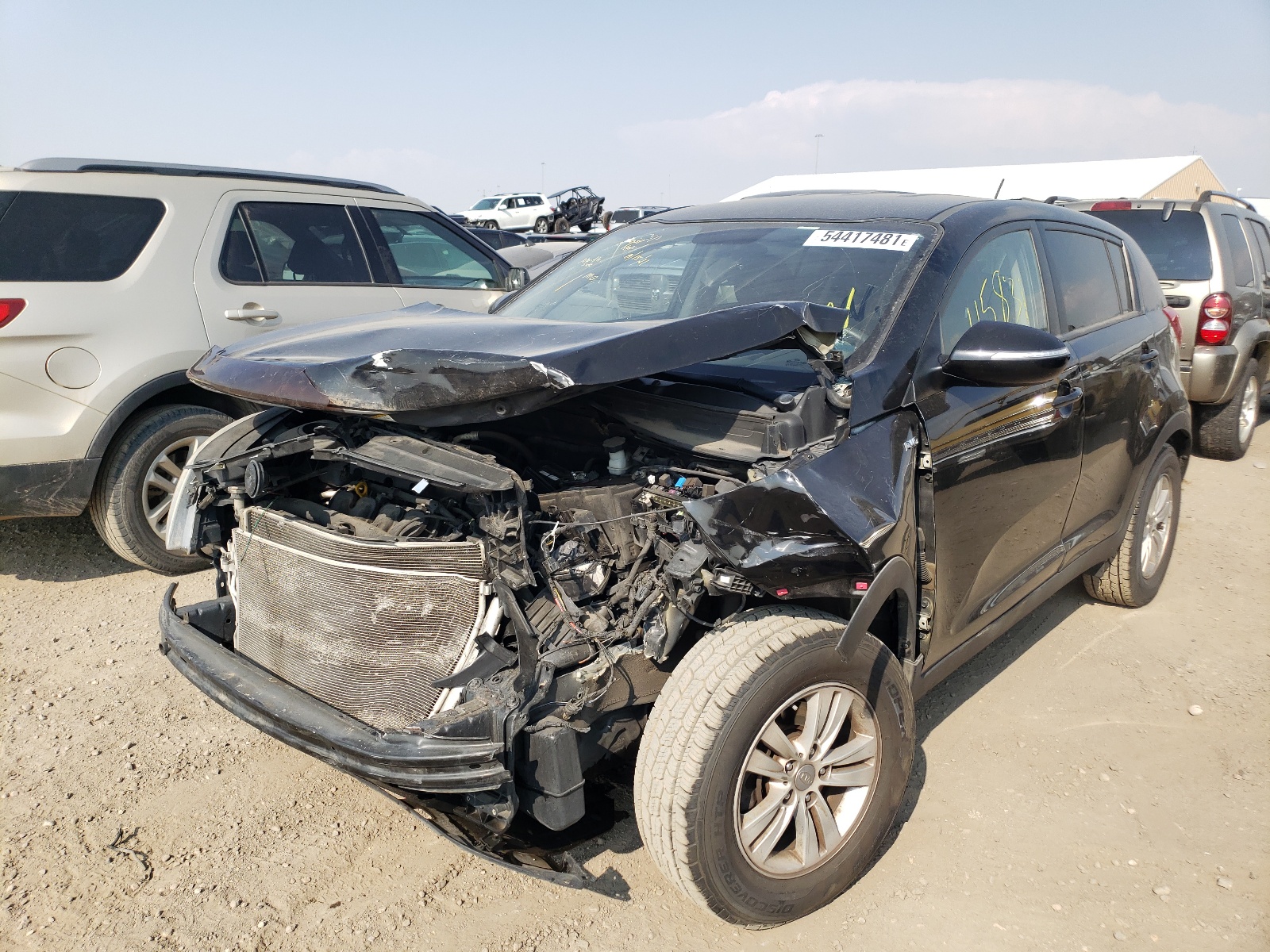 Photo 2 from auction – 2011 KIA SPORTAGE L with VIN KNDPBCA2XB7082713