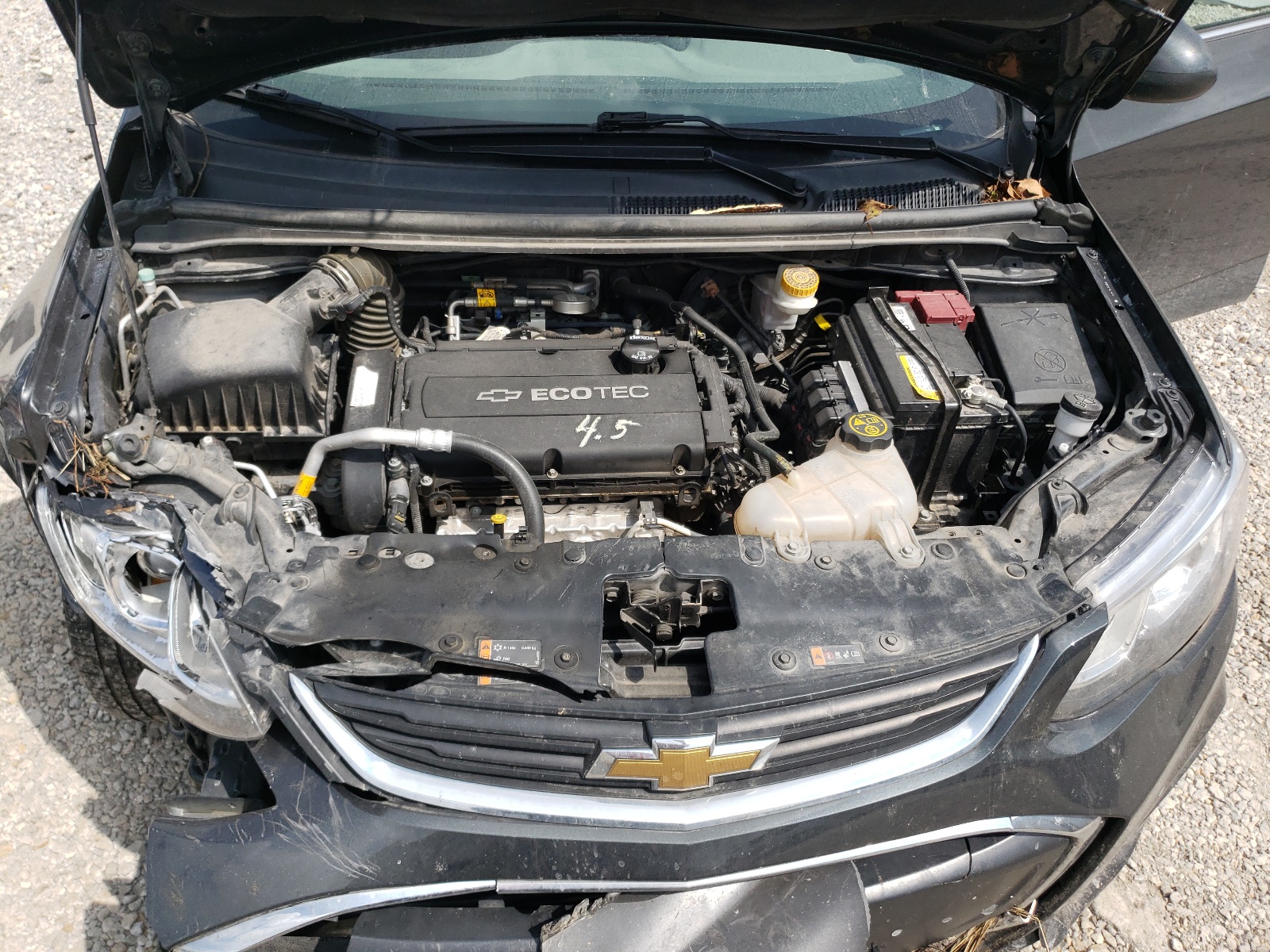 Photo 7 from auction – 2018 CHEVROLET SONIC LT with VIN 1G1JD5SH1J4139288