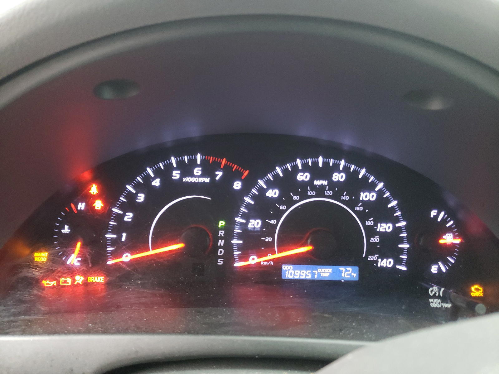 Photo 8 from auction – 2011 TOYOTA CAMRY BASE with VIN 4T1BF3EK9BU662024