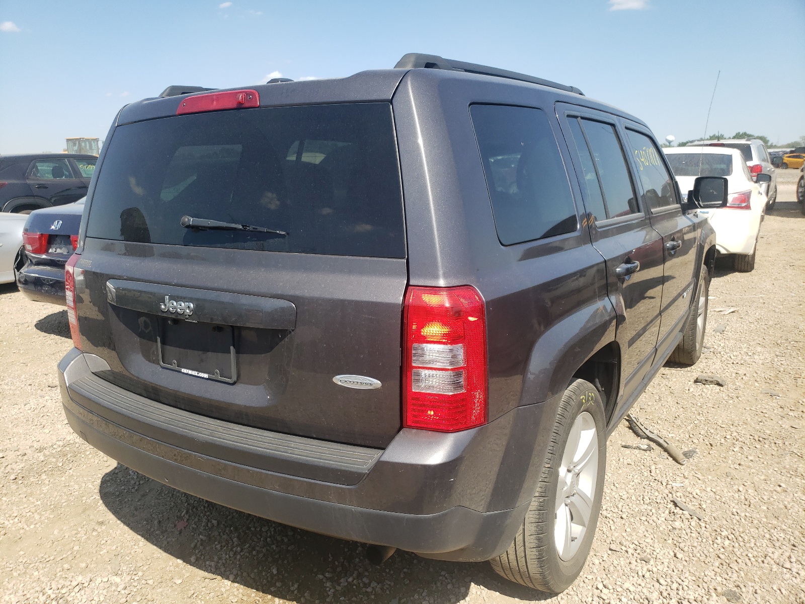 Photo 4 from auction – 2017 JEEP PATRIOT LA with VIN 1C4NJPFBXHD183691
