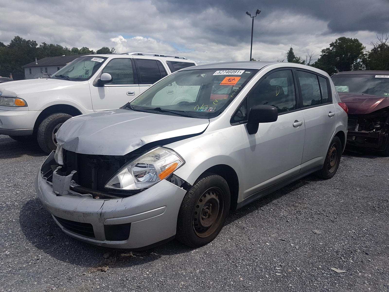 Photo 2 from auction – 2012 NISSAN VERSA S with VIN 3N1BC1CP2CL363747