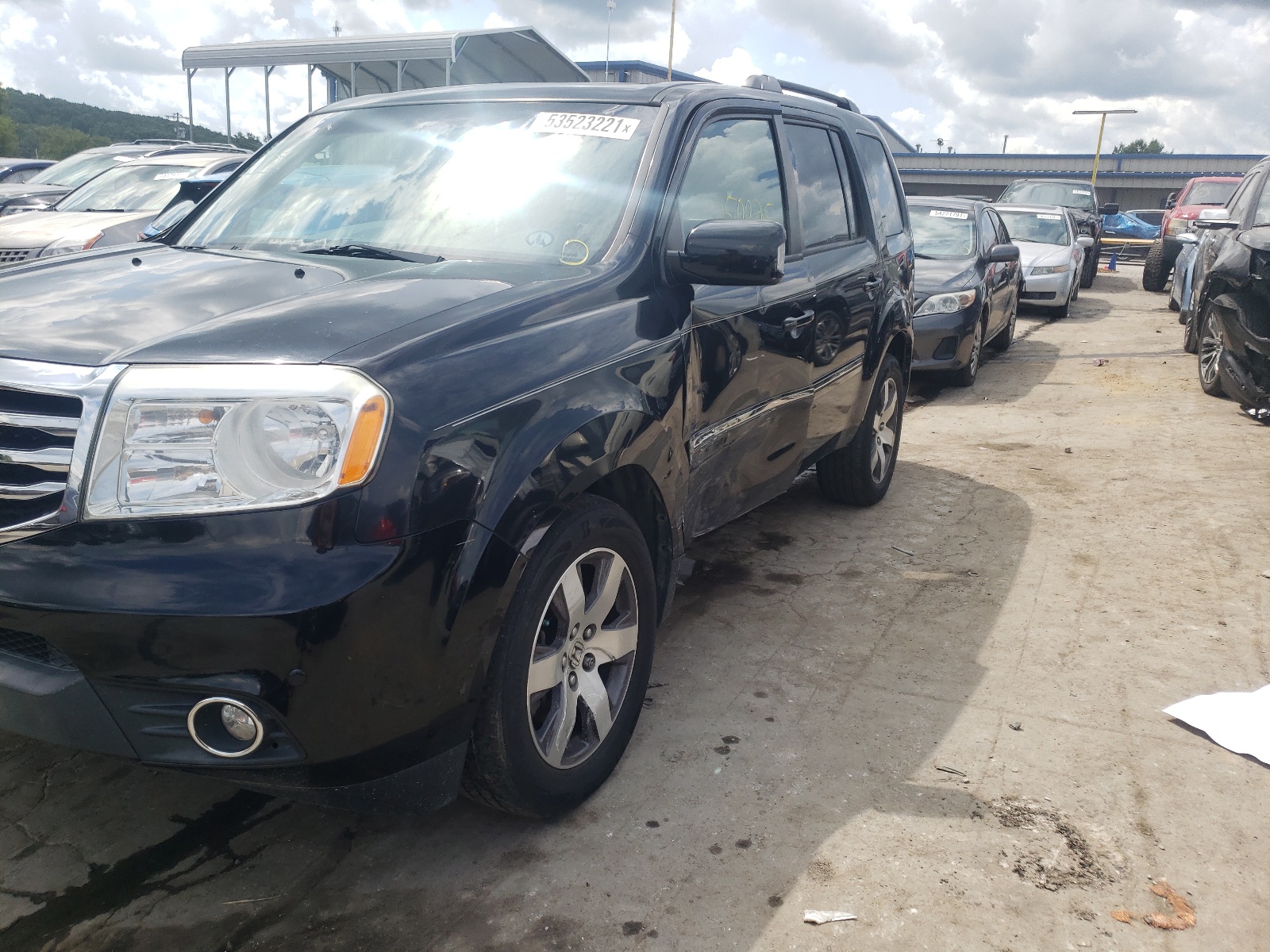 Zdjęcie 9 z aukcji – 2012 HONDA PILOT TOUR z VIN 5FNYF4H91CB073119