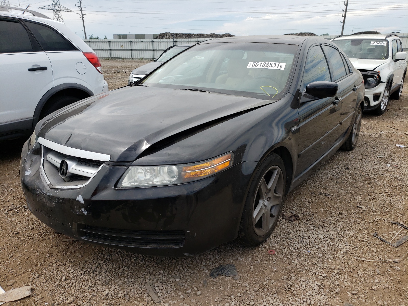 Photo 2 from auction – 2005 ACURA TL with VIN 19UUA66245A012519