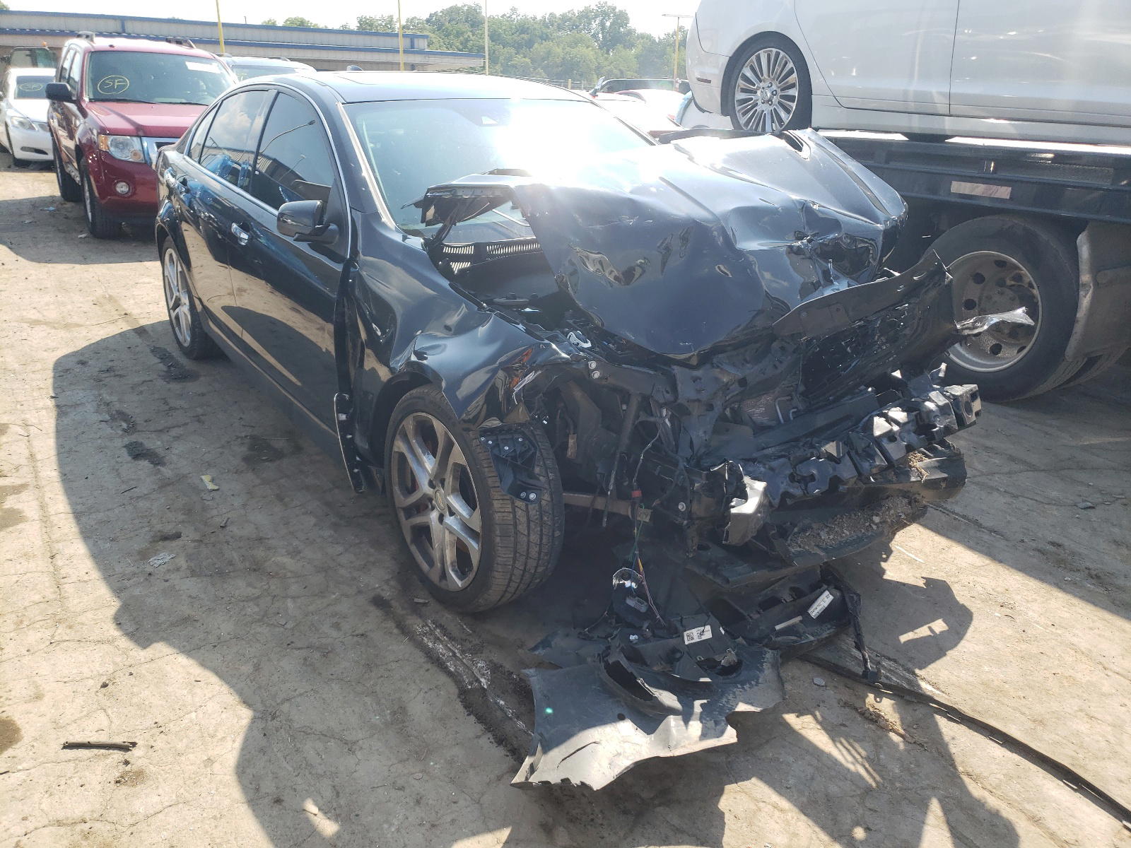 CHEVROLET SS 2017 with VIN 6G3F15RW4HL300682 - Photo from auction