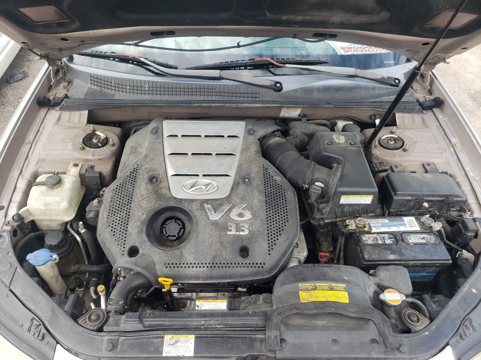 Photo 7 from auction – 2006 HYUNDAI SONOTA with VIN 5NPEU46F46H016422