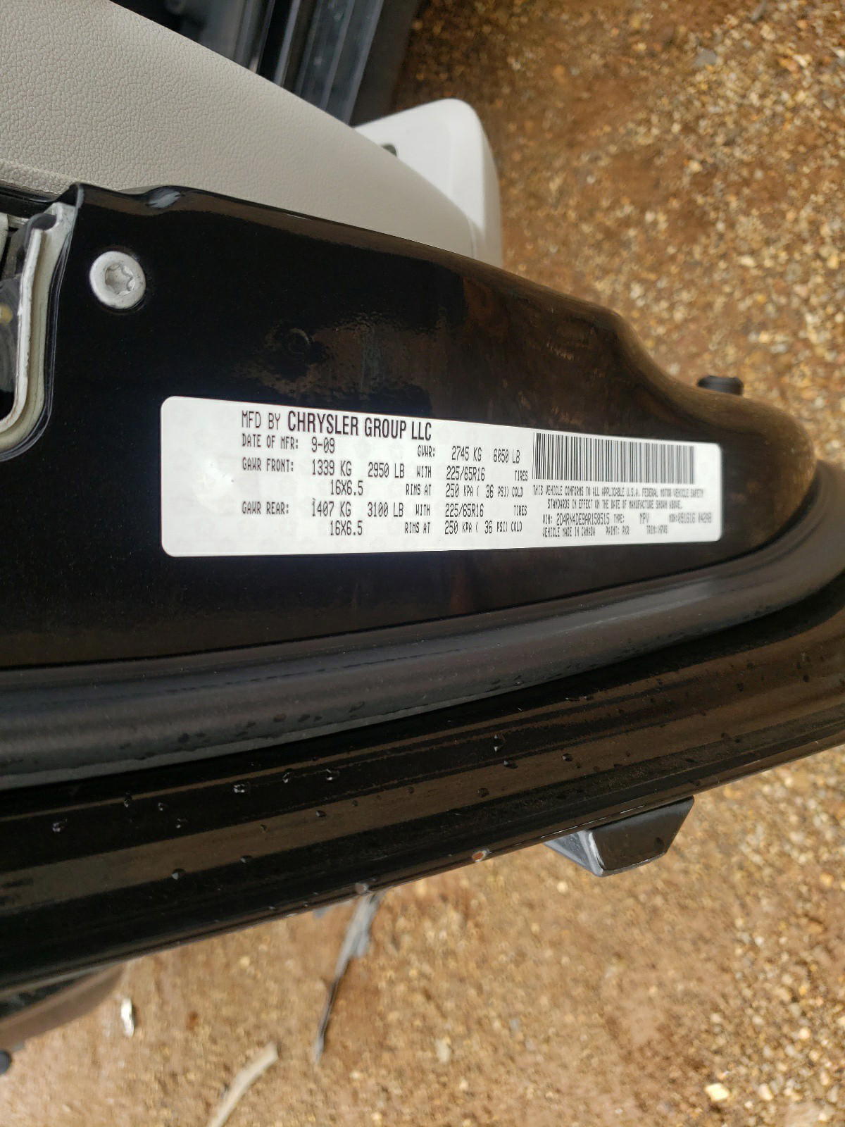 Photo 10 from auction – 2010 DODGE GRAND CARA with VIN 2D4RN4DE9AR158515