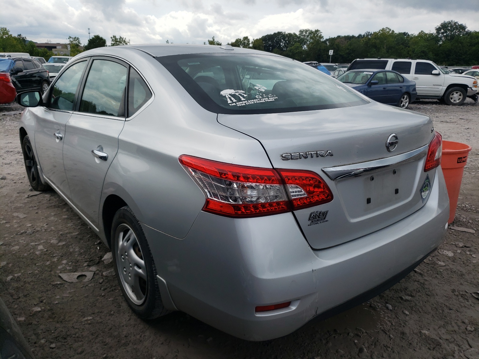Photo 3 from auction – 2015 NISSAN SENTRA S with VIN 3N1AB7AP9FL651175