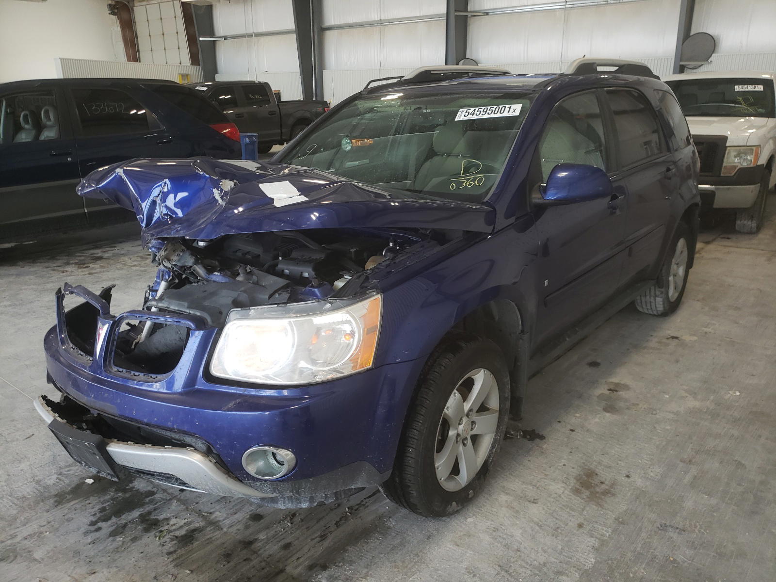 Photo 2 from auction – 2007 PONTIAC TORRENT with VIN 2CKDL63F276080360
