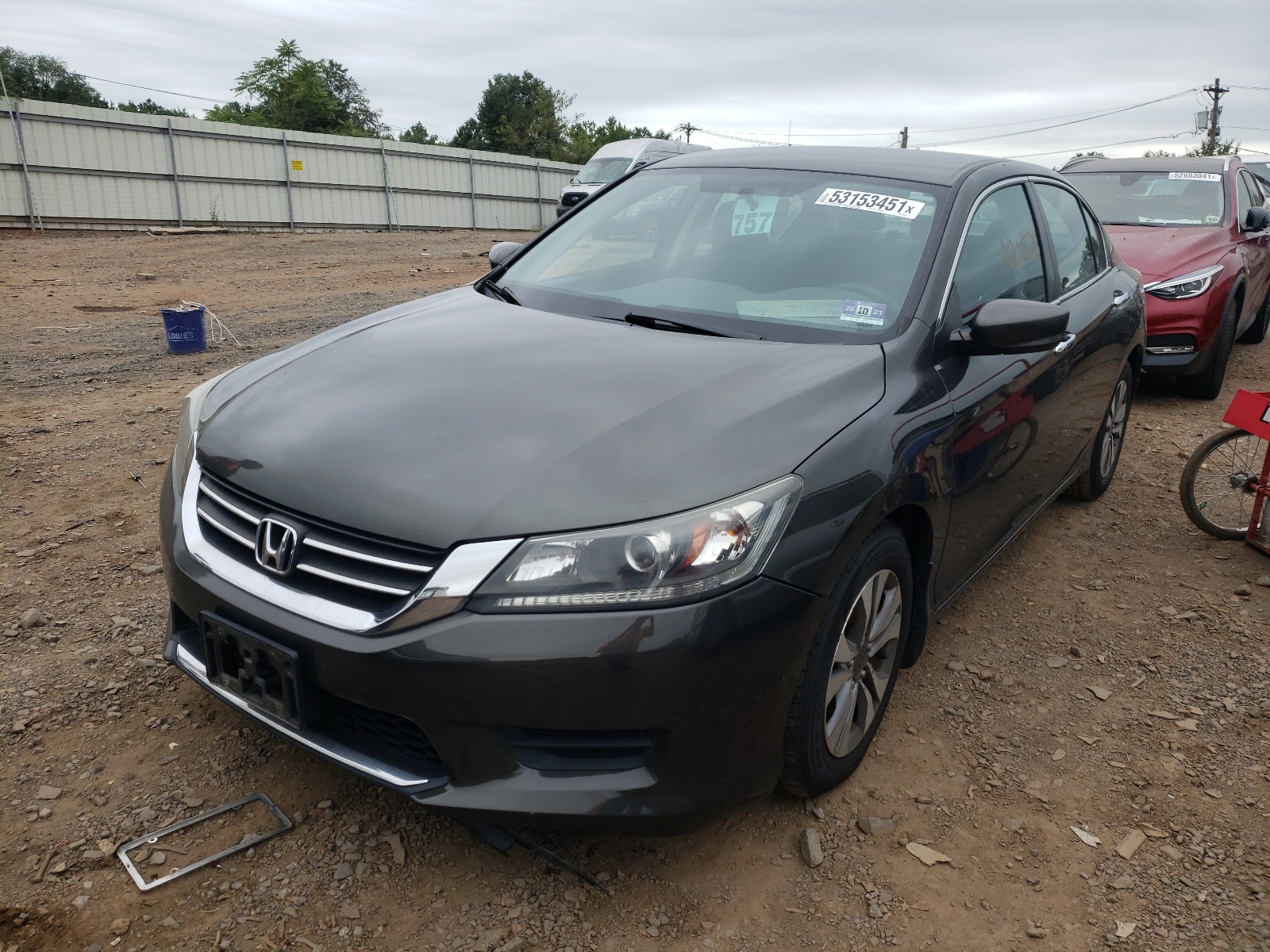 Photo 2 from auction – 2014 HONDA ACCORD LX with VIN 1HGCR2F35EA067972