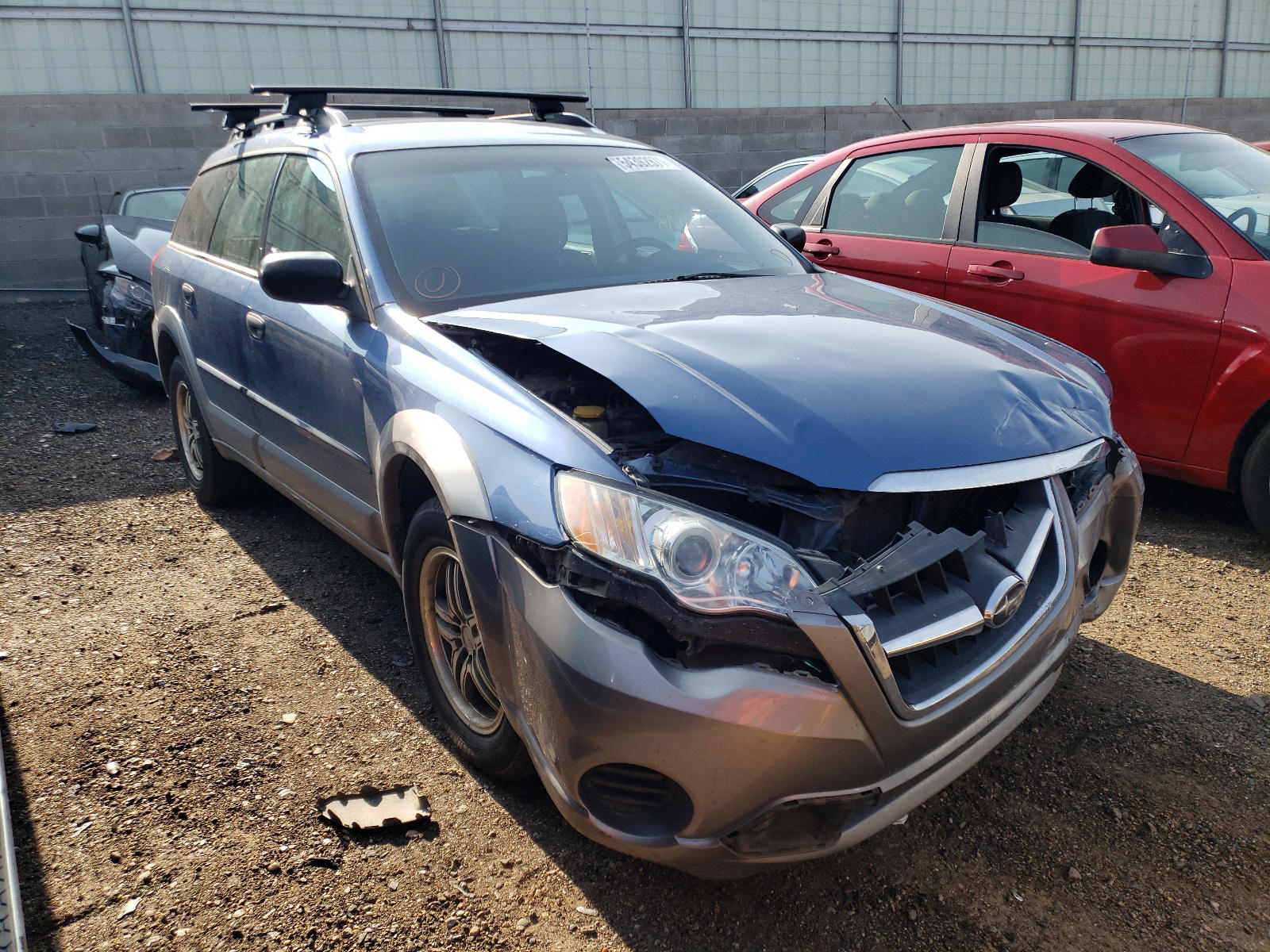 SUBARU OUTBACK 2008 with VIN 4S4BP60C887333787 - Photo from auction