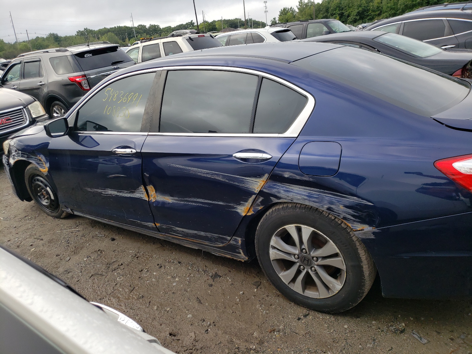 Photo 9 from auction – 2014 HONDA ACCORD LX with VIN 1HGCR2F3XEA290993
