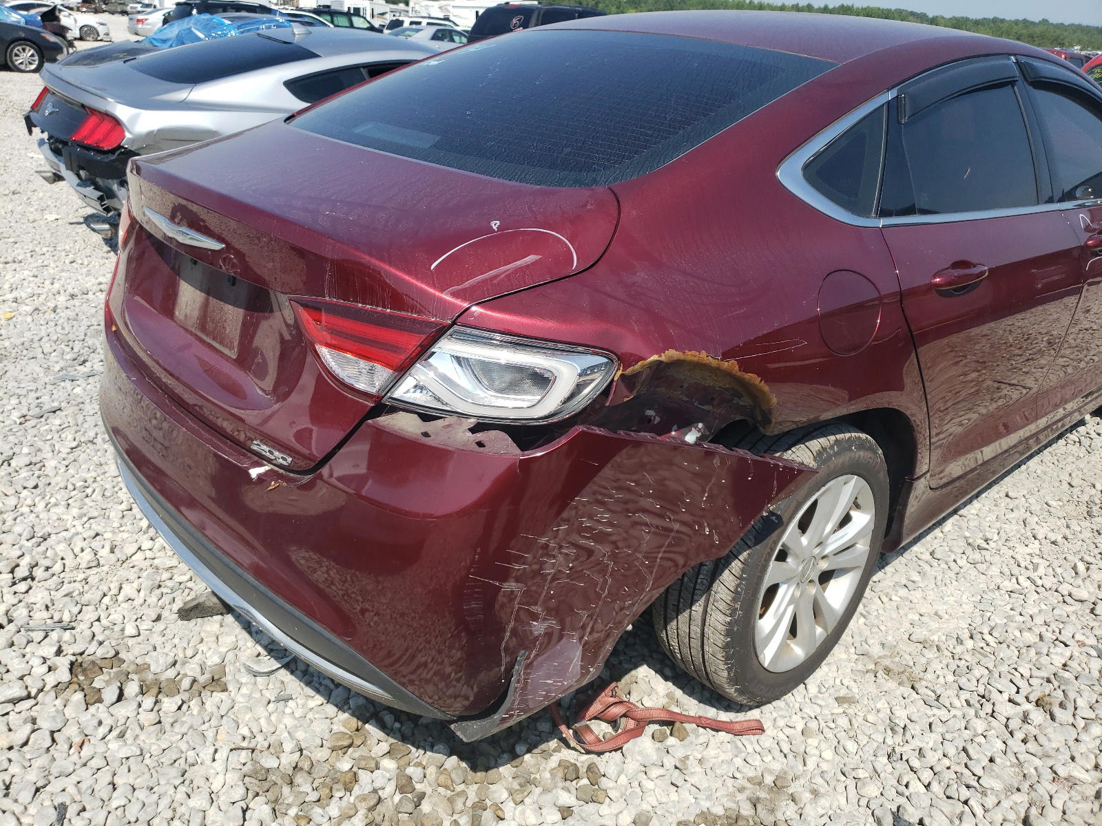 Photo 9 from auction – 2015 CHRYSLER 200 LIMITE with VIN 1C3CCCAB0FN635225