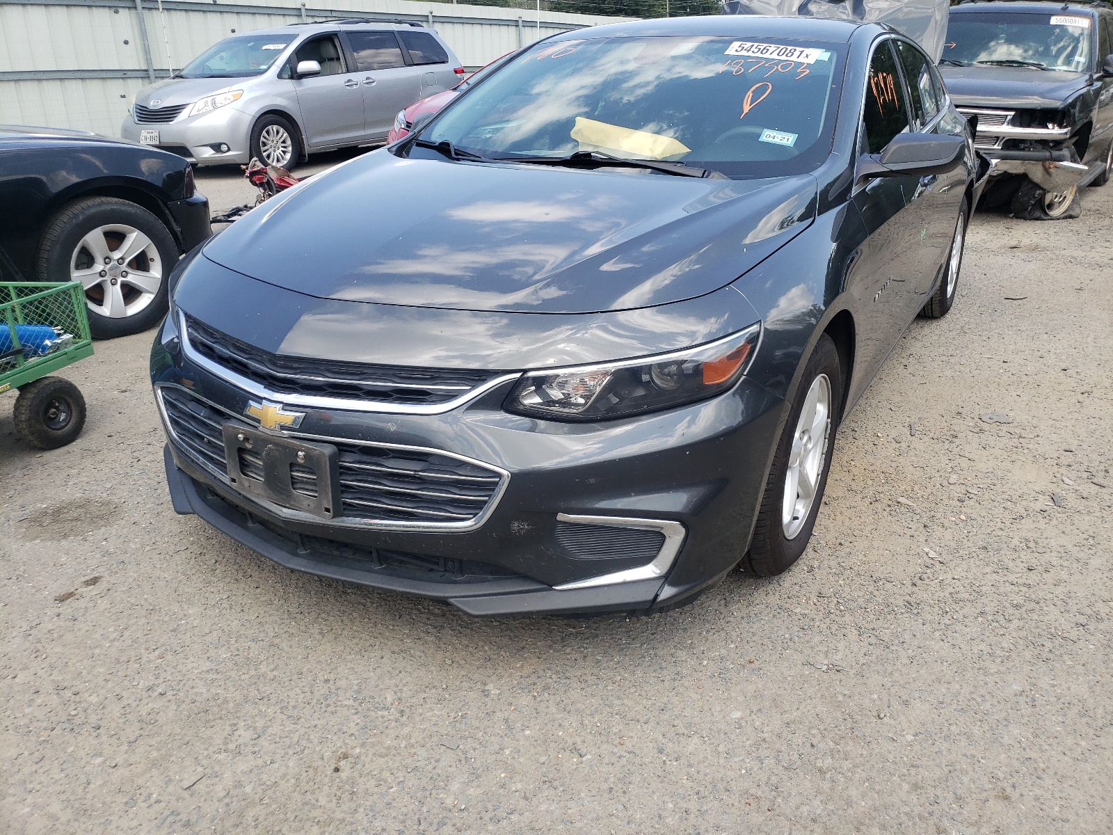 Photo 2 from auction – 2017 CHEVROLET MALIBU LS with VIN 1G1ZB5ST5HF187503