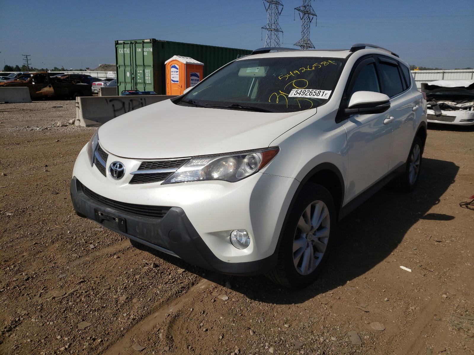 Photo 2 from auction – 2013 TOYOTA RAV4 LIMIT with VIN 2T3DFREV8DW093361