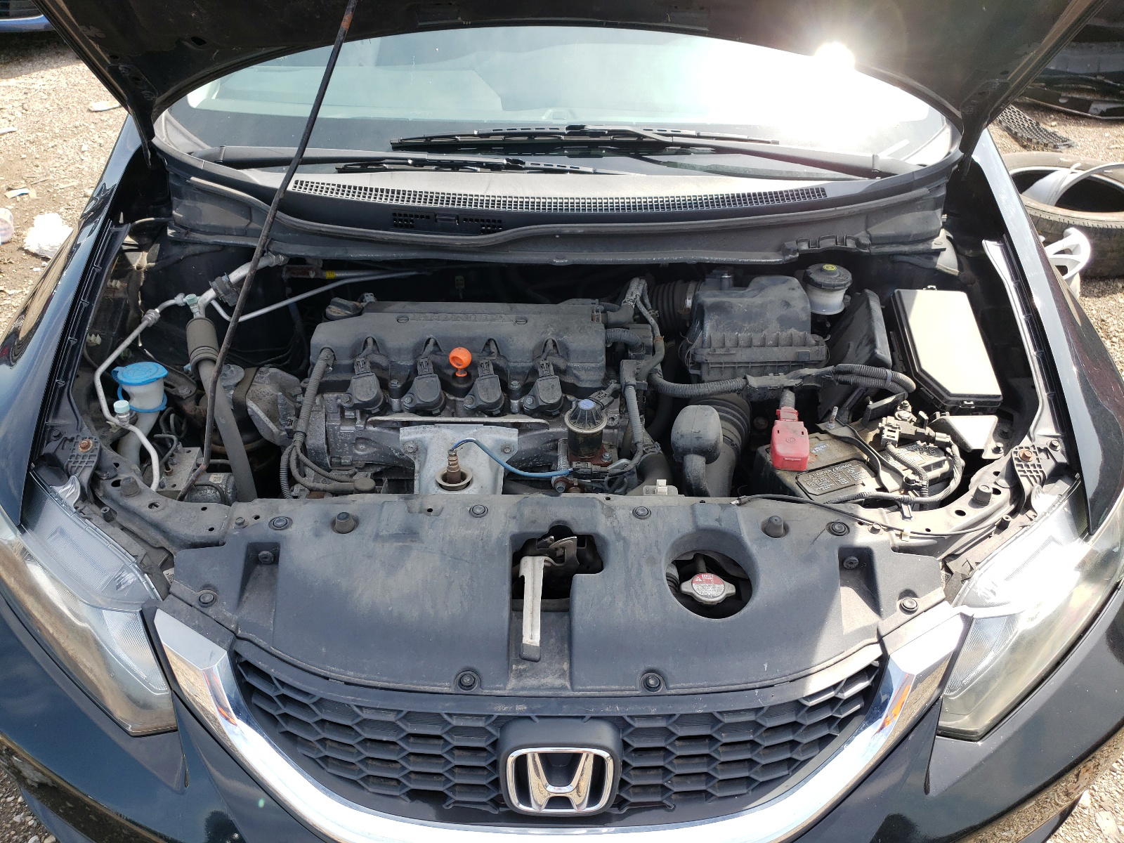 Photo 7 from auction – 2014 HONDA CIVIC LX with VIN 19XFB2F53EE050912