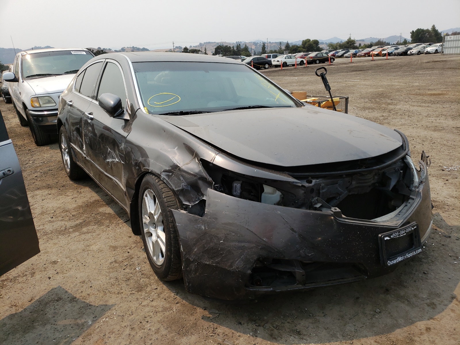 ACURA TL 2009 with VIN 19UUA86529A022641 - Photo from auction