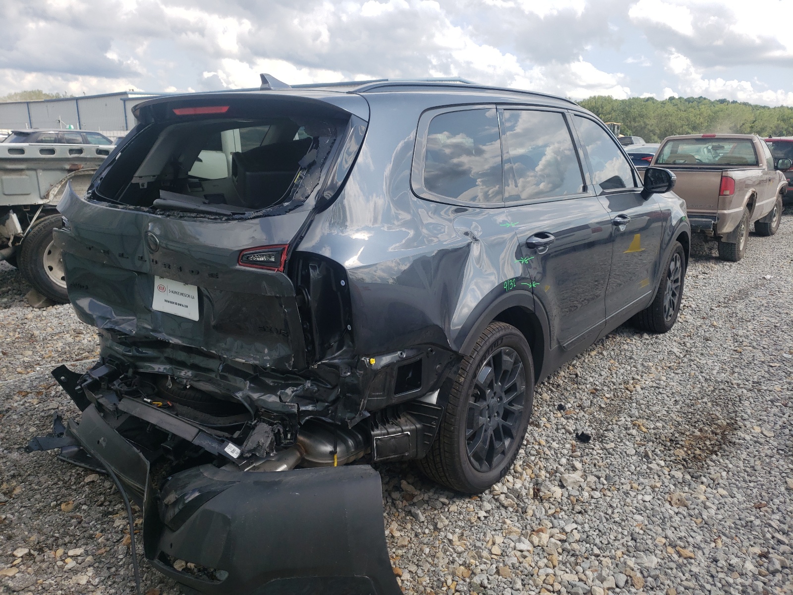 Photo 4 from auction – 2021 KIA TELLURIDE with VIN 5XYP5DHC0MG171997