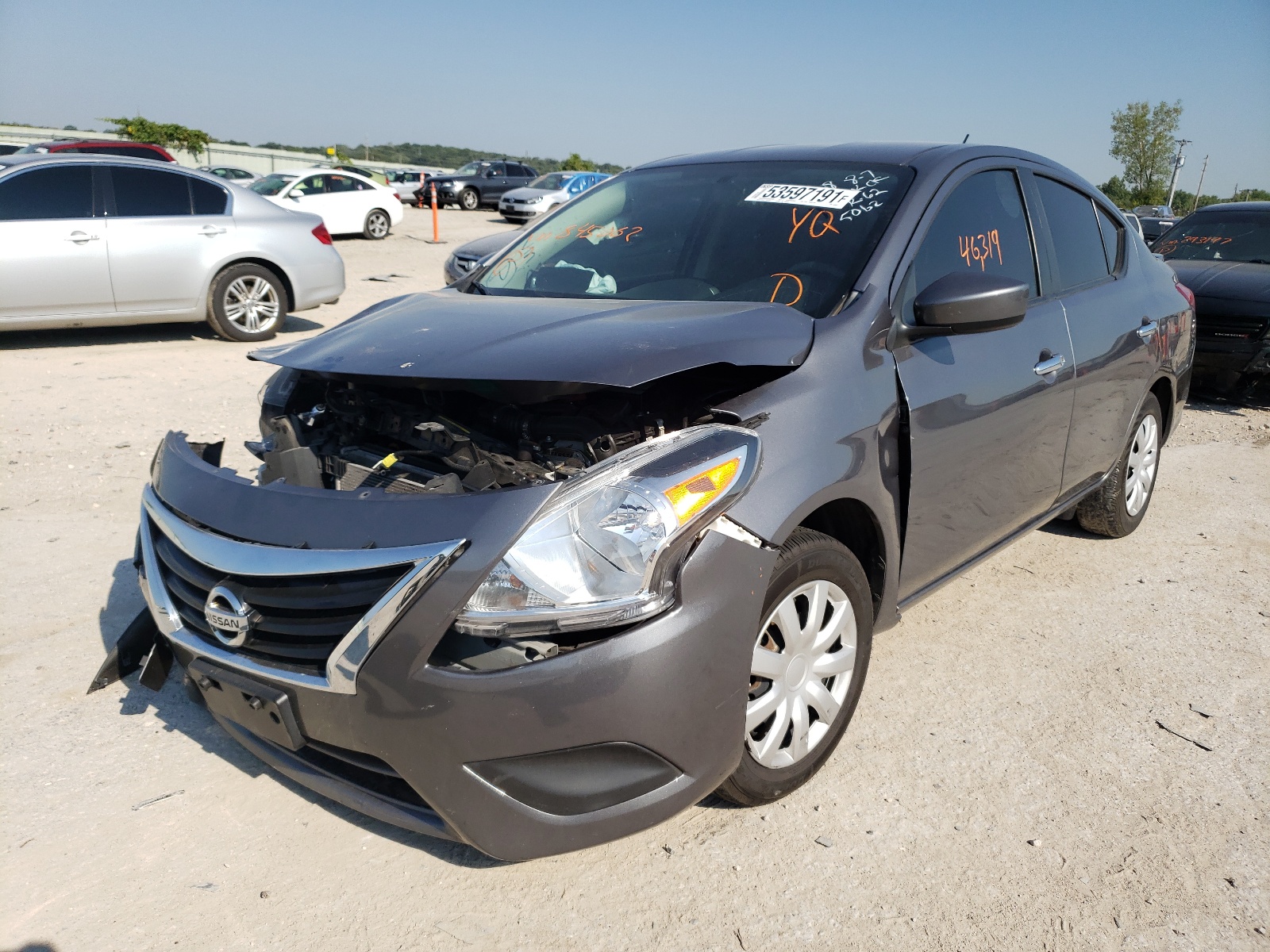 Photo 2 from auction – 2019 NISSAN VERSA S with VIN 3N1CN7APXKL845062