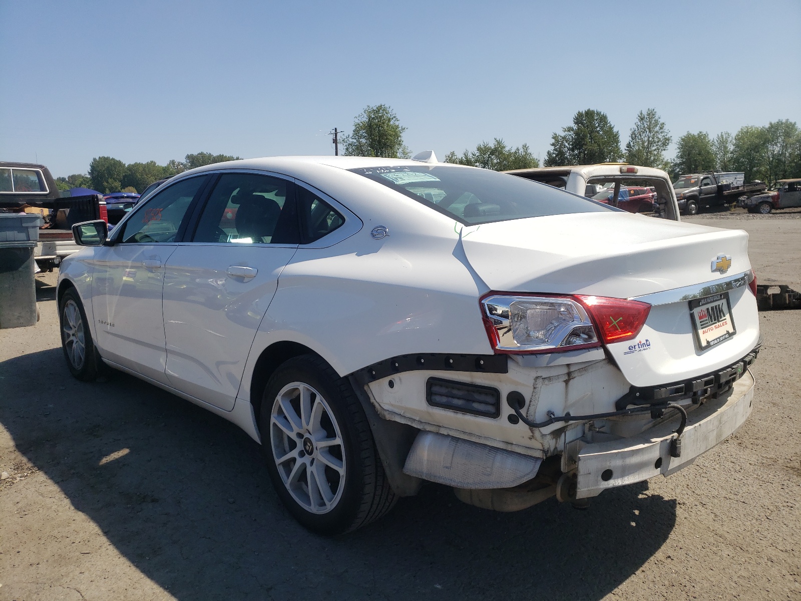 Photo 3 from auction – 2014 CHEVROLET IMPALA LT with VIN 2G1125S38E9106138