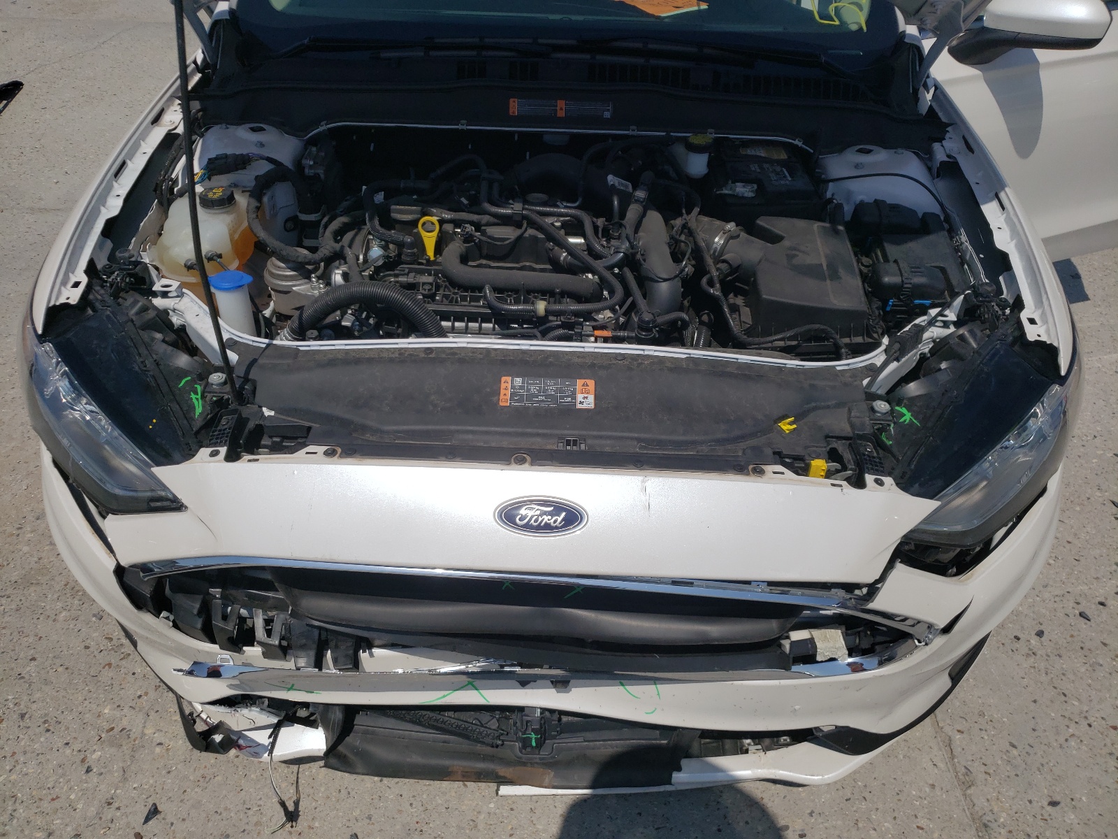 Photo 7 from auction – 2020 FORD FUSION SE with VIN 3FA6P0HD7LR184506