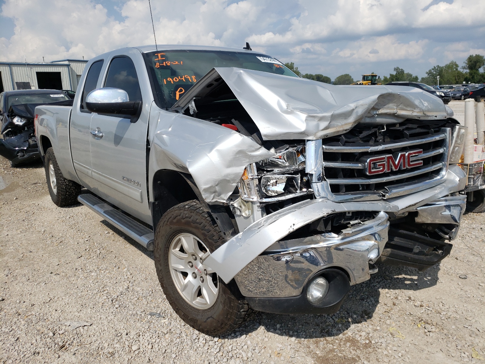 GMC SIERRA K15 2012 with VIN 1GTR2VE72CZ190498 - Photo from auction