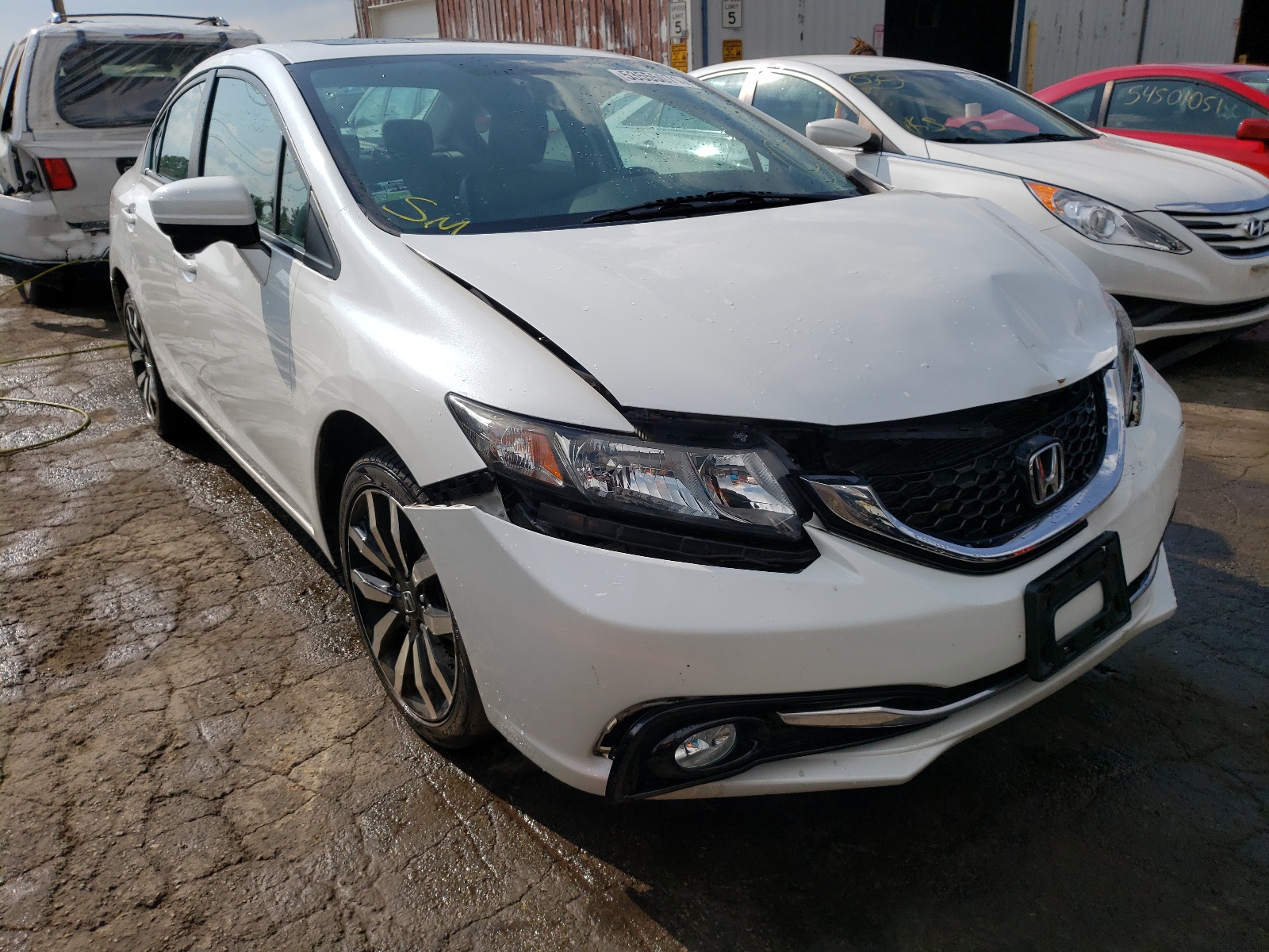 Zdjęcie 1 z aukcji – 2014 HONDA CIVIC EXL z VIN 19XFB2F98EE010053