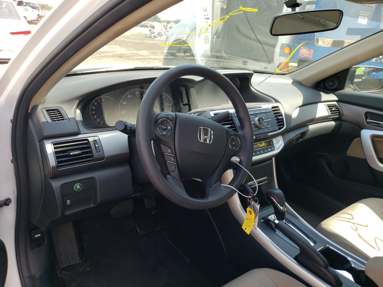Photo 9 from auction – 2014 HONDA ACCORD LX- with VIN 1HGCT1B33EA002796
