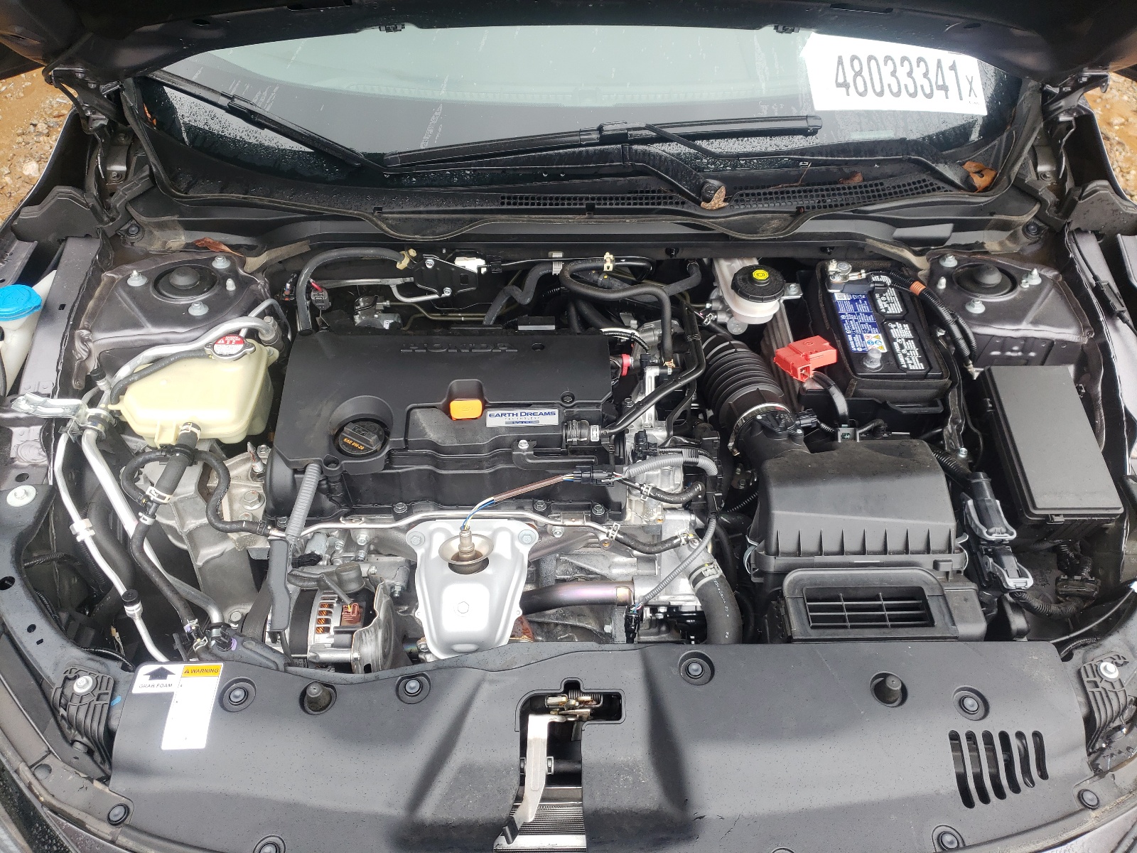 Photo 7 from auction – 2020 HONDA CIVIC LX with VIN 19XFC2F67LE015101